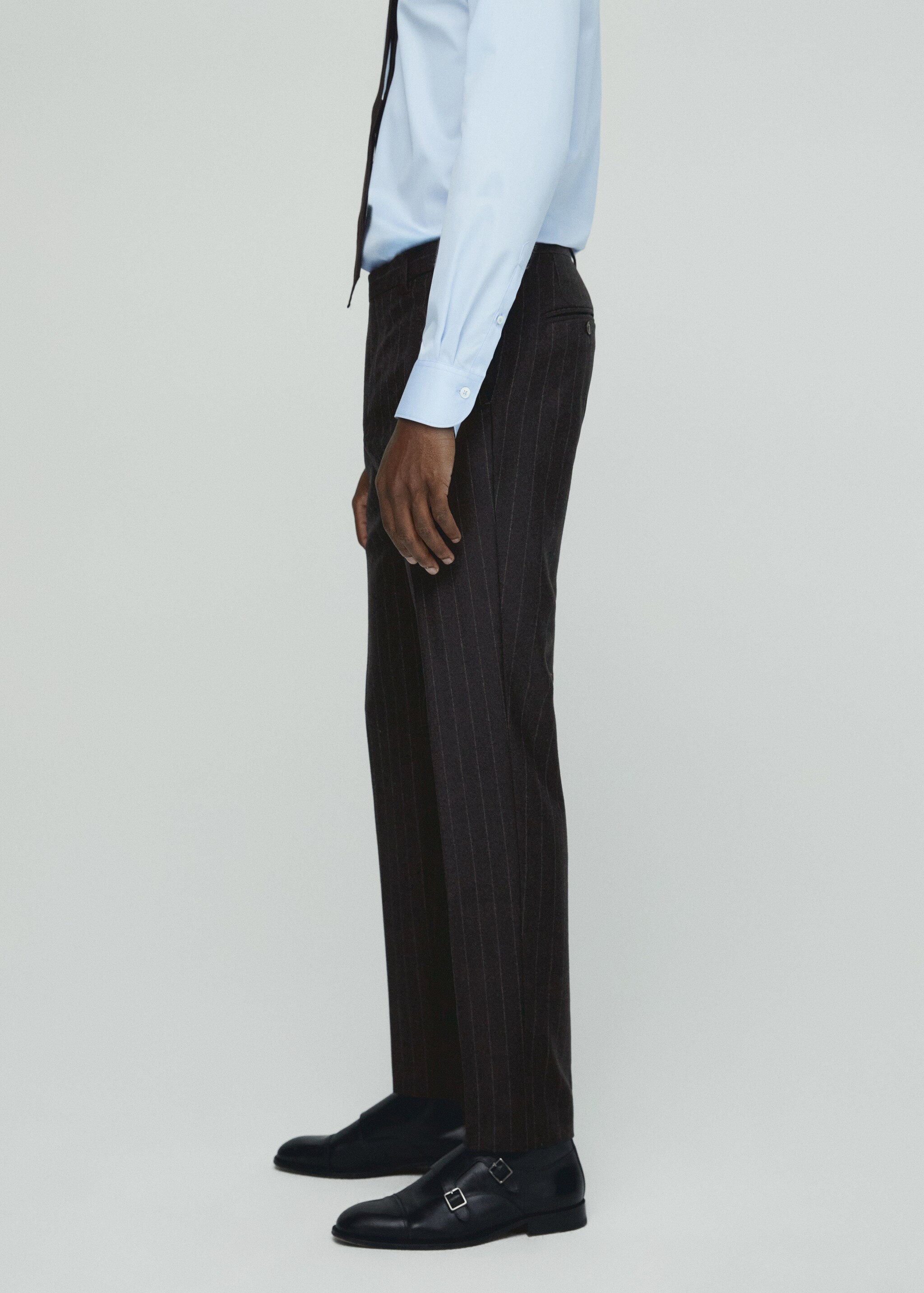 Virgin wool suit trousers - Details of the article 2
