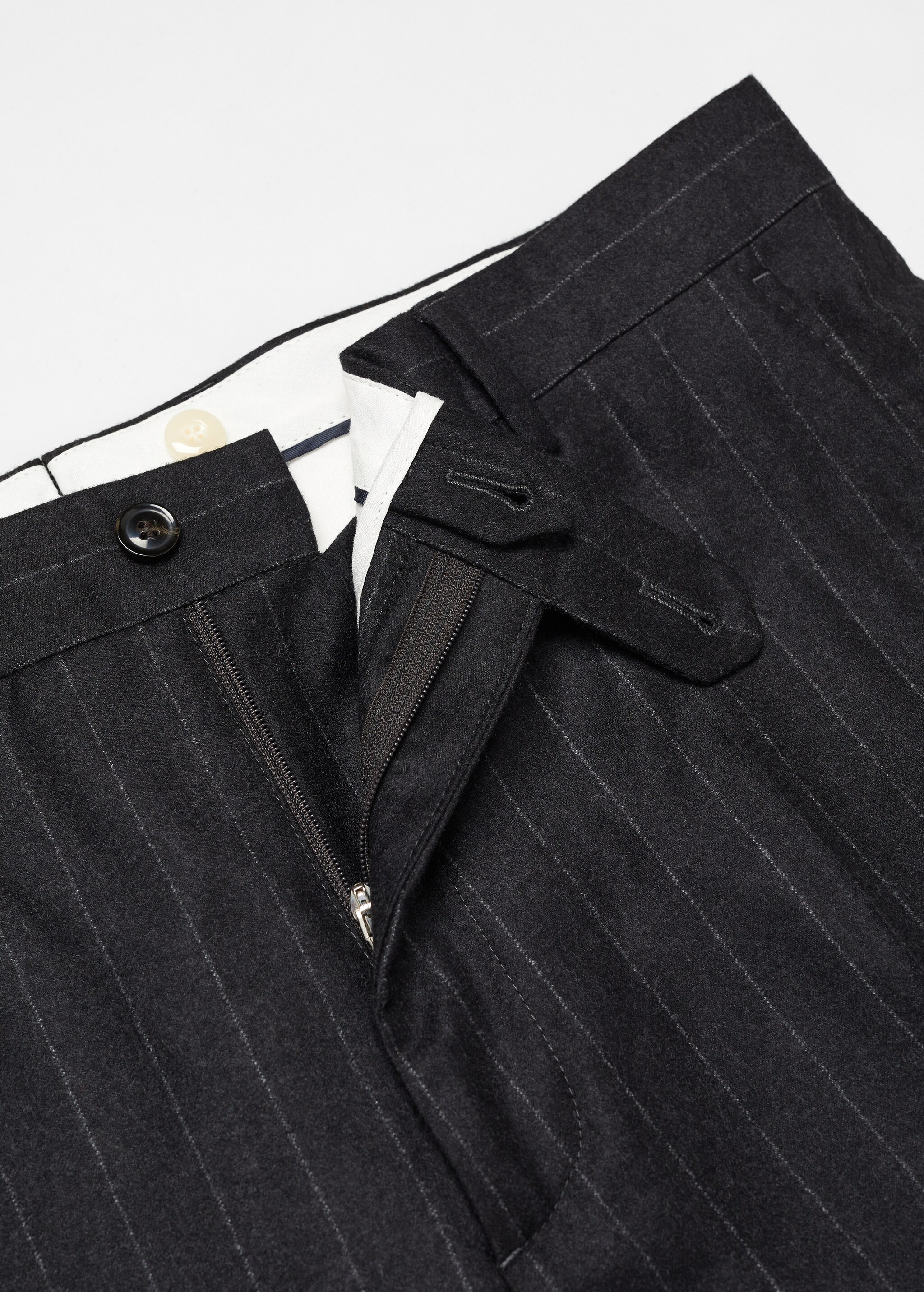 Virgin wool suit trousers - Details of the article 8