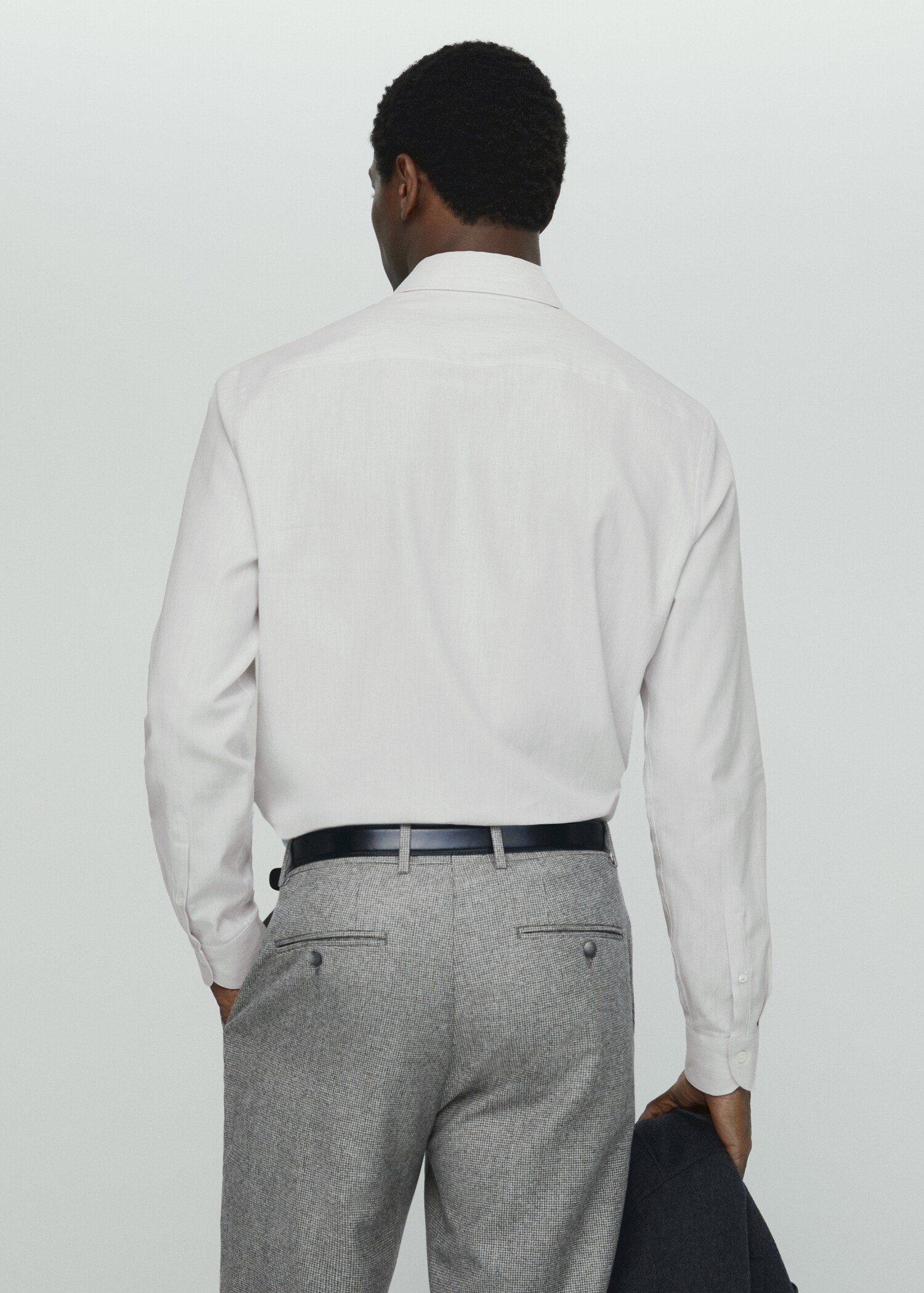 Camisa 100% algodón estructura - Reverso del artículo