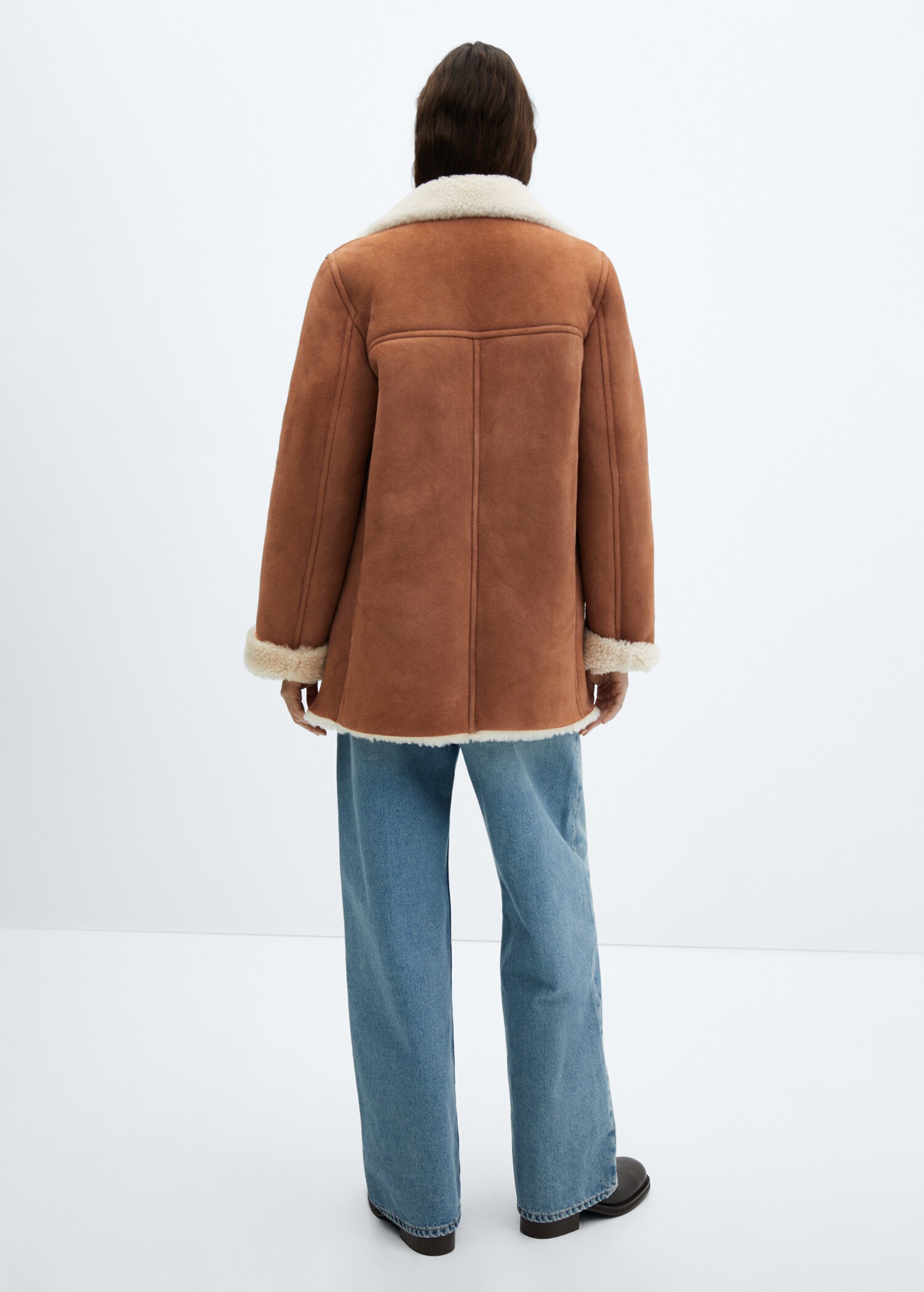 Manteau double face cuir - Verso de l’article