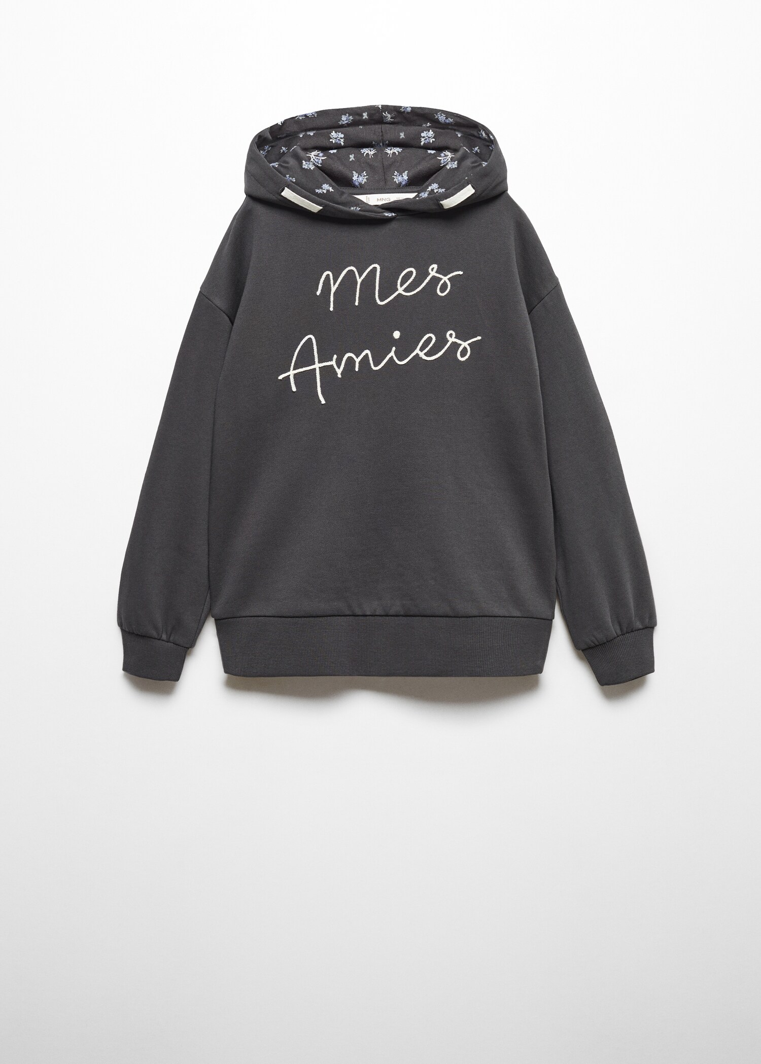 Sudadera mensaje bordado - Artículo sin modelo