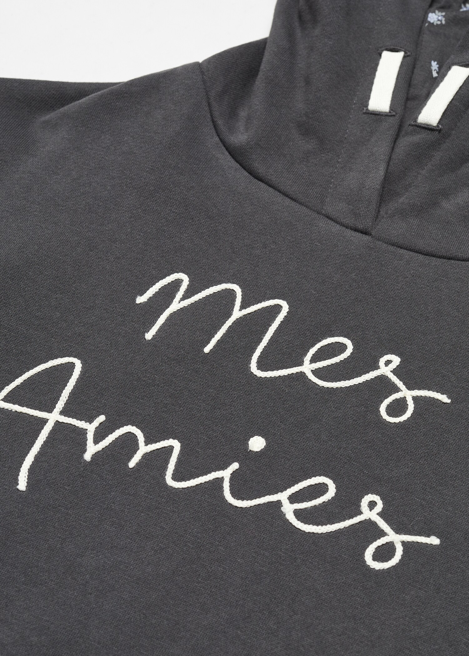 Sudadera mensaje bordado - Detalle del artículo 8