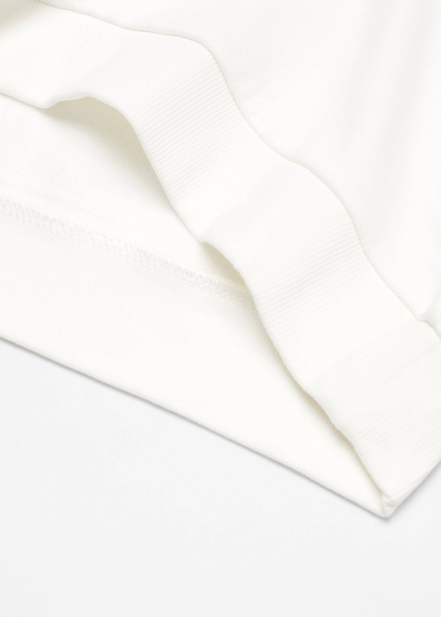 Embroidered printed hoodie - Details of the article 0