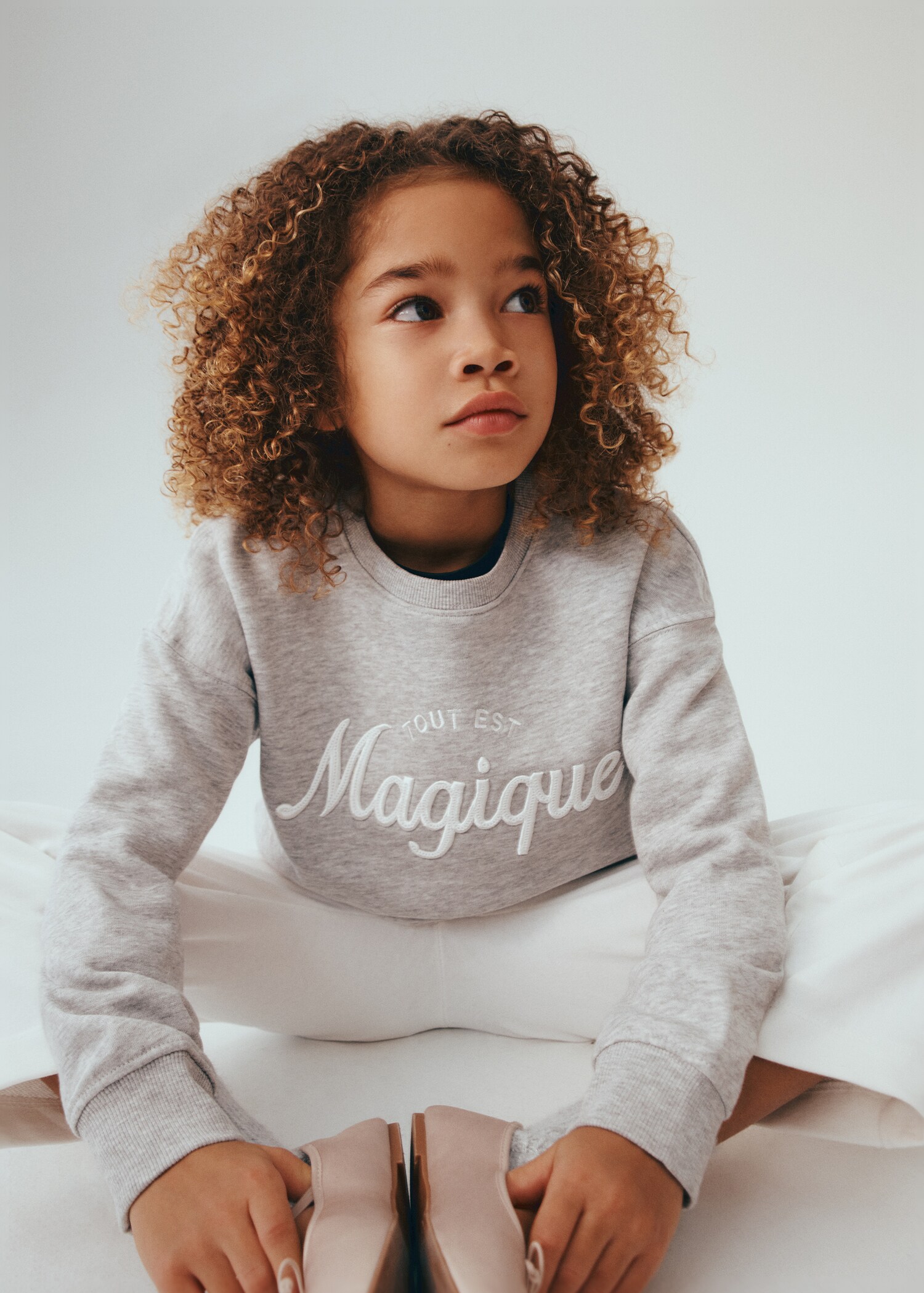 Sweat-shirt message brodé - Détail de l'article 5