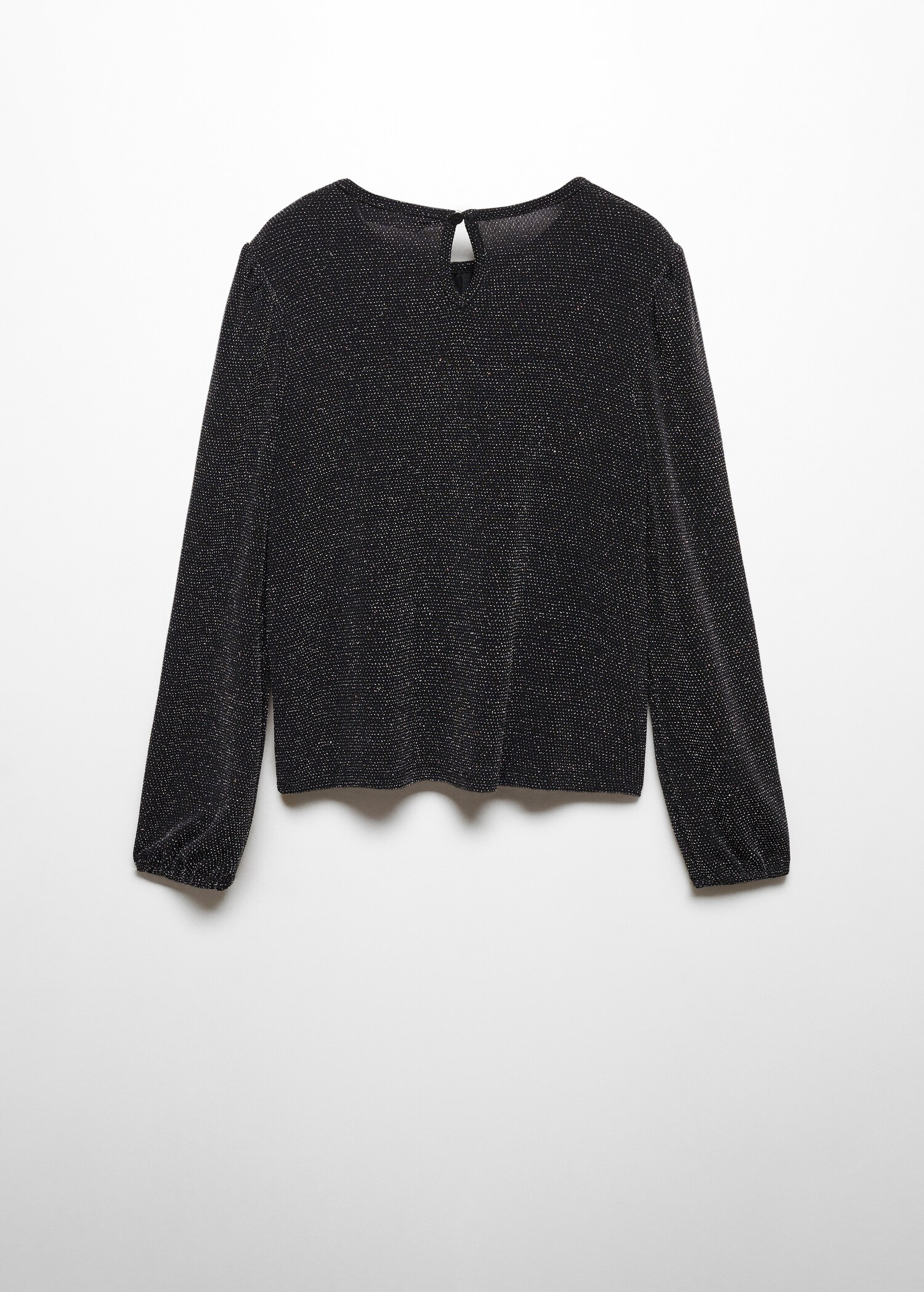 Shiny long-sleeved t-shirt - Reverse of the article