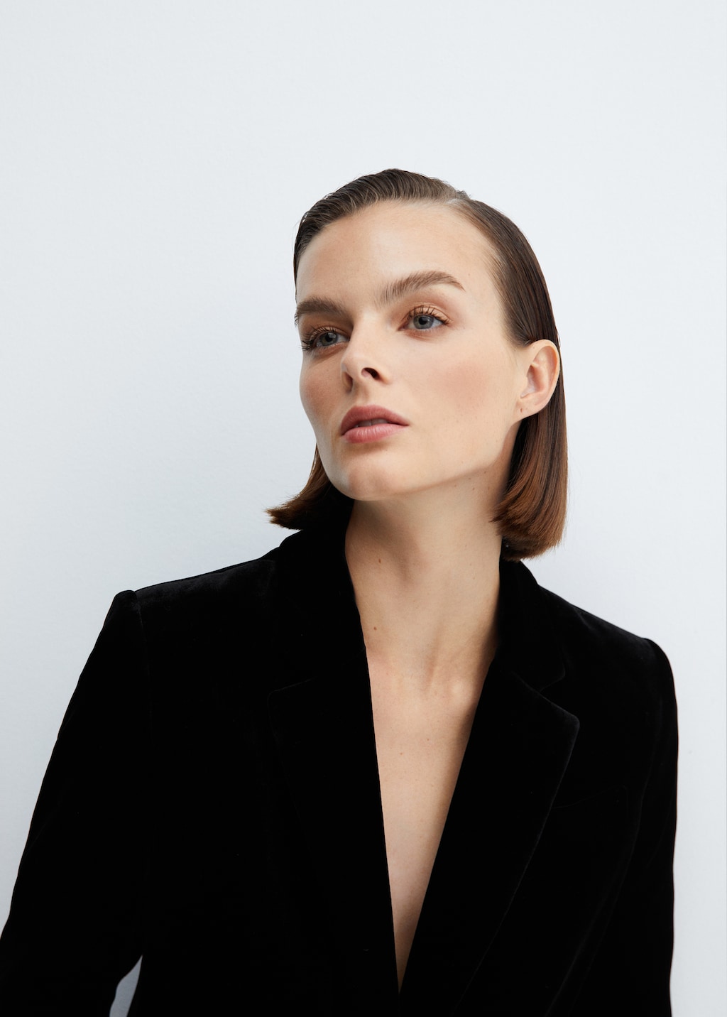Velvet suit blazer Women MANGO Mauritius