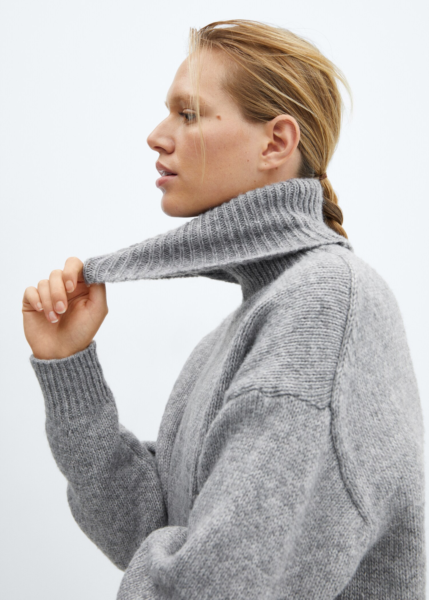 Pull-over maille col roulé - Détail de l'article 1