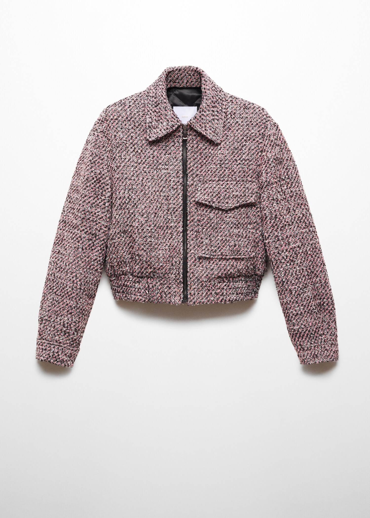 Τζάκετ bomber tweed - Προϊόν χωρίς μοντέλο