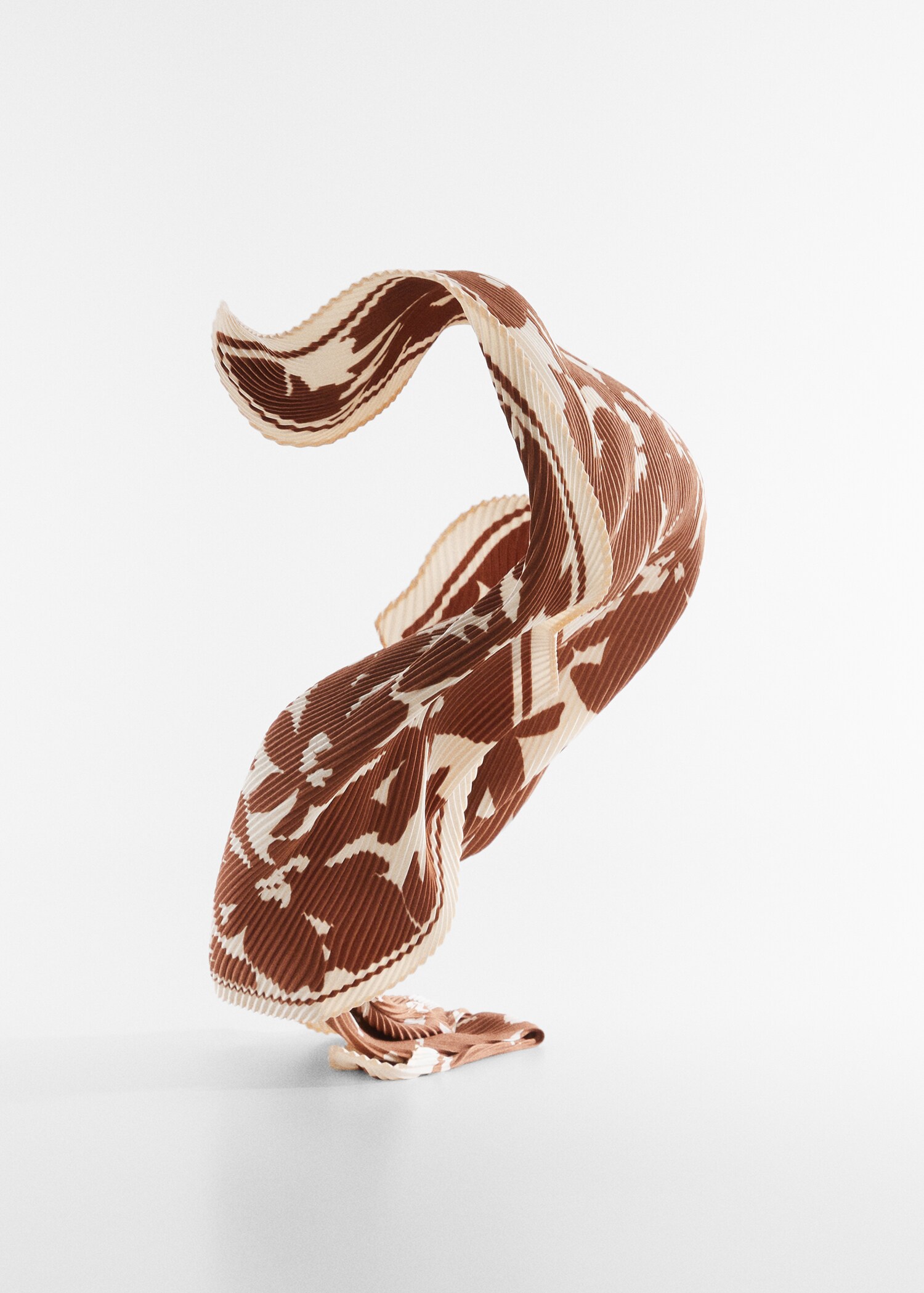 Foulard plissé à fleurs - Détail de l'article 5