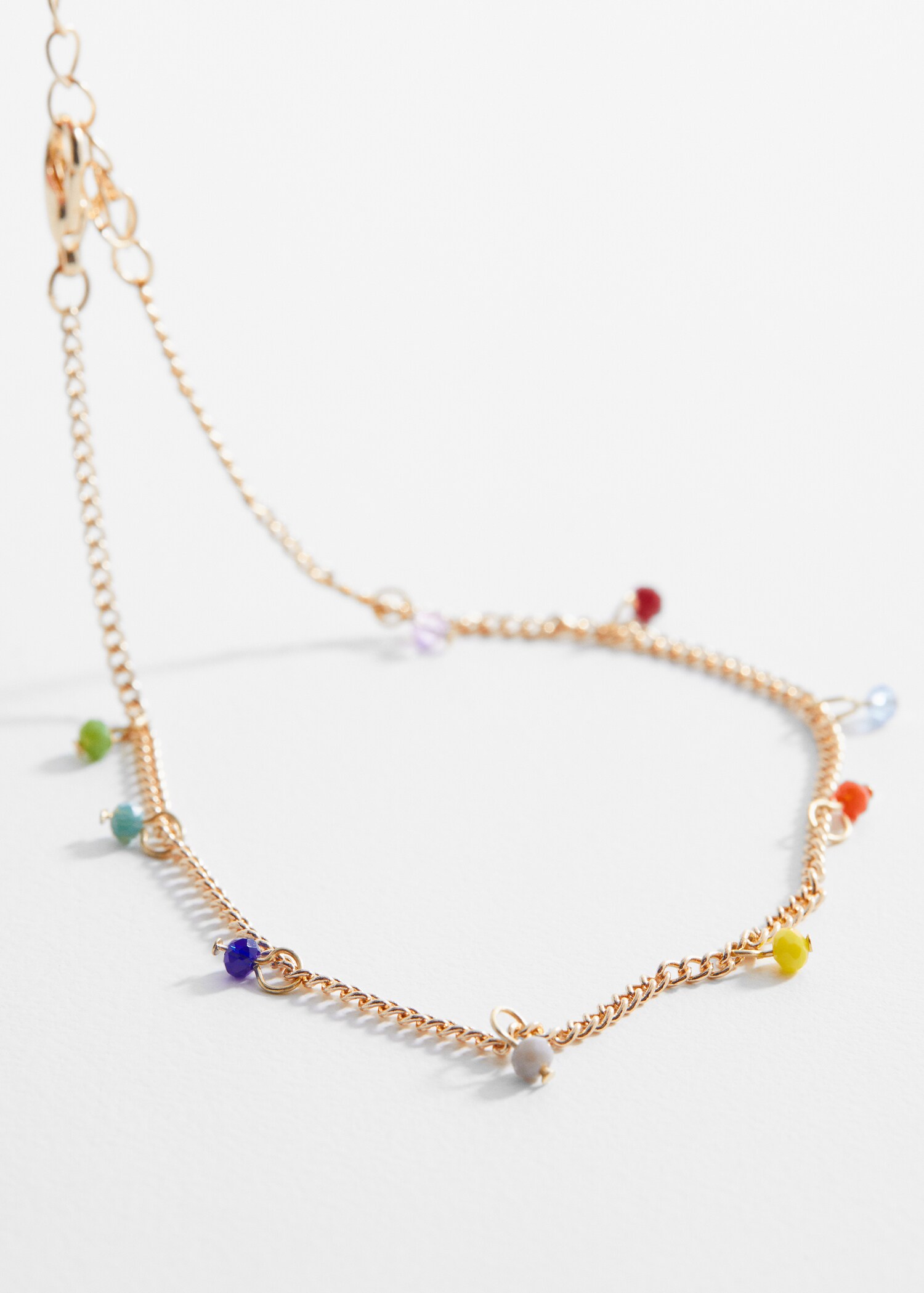 Chain anklet - Medium plane