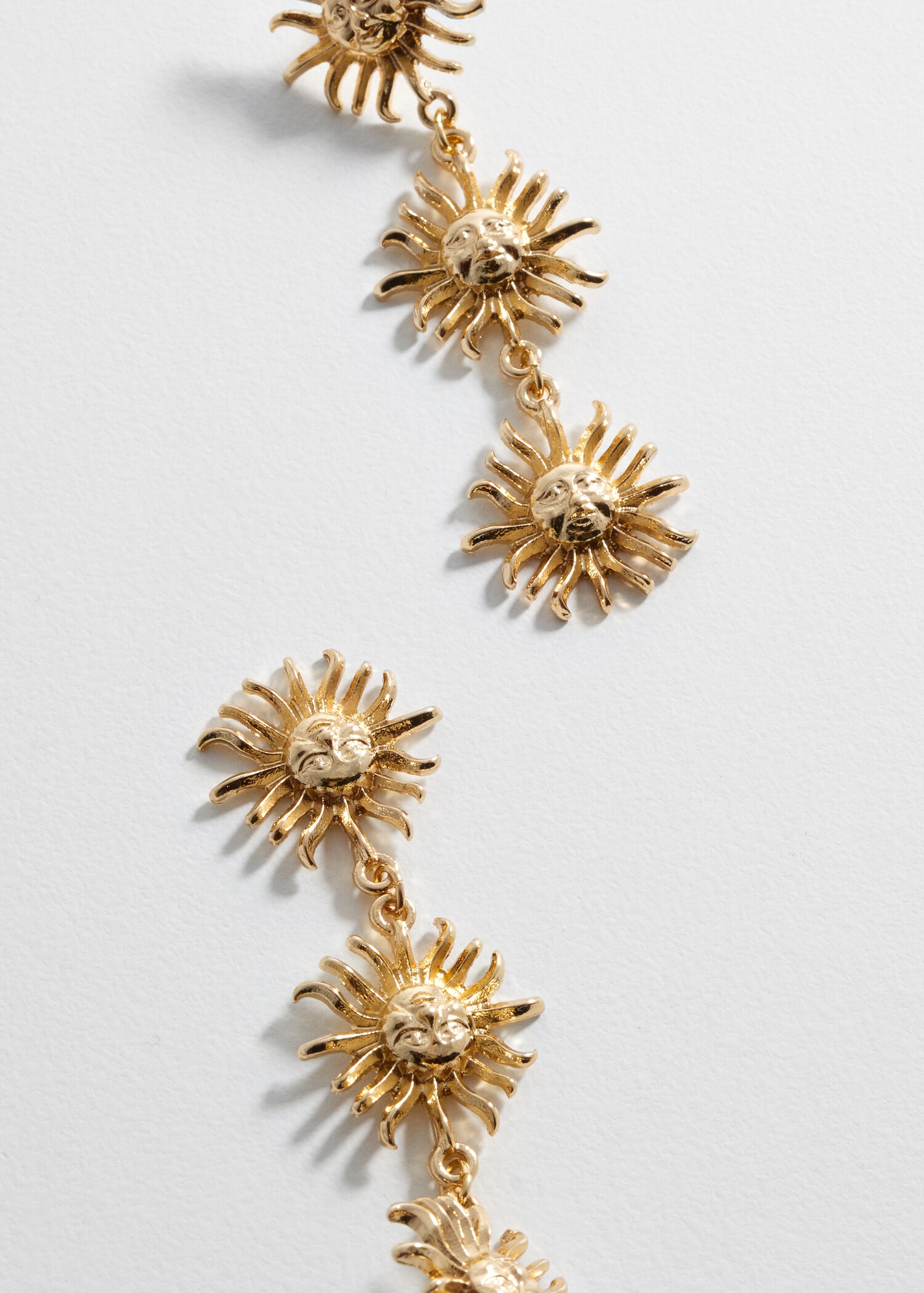 Pendientes colgantes - Plano medio