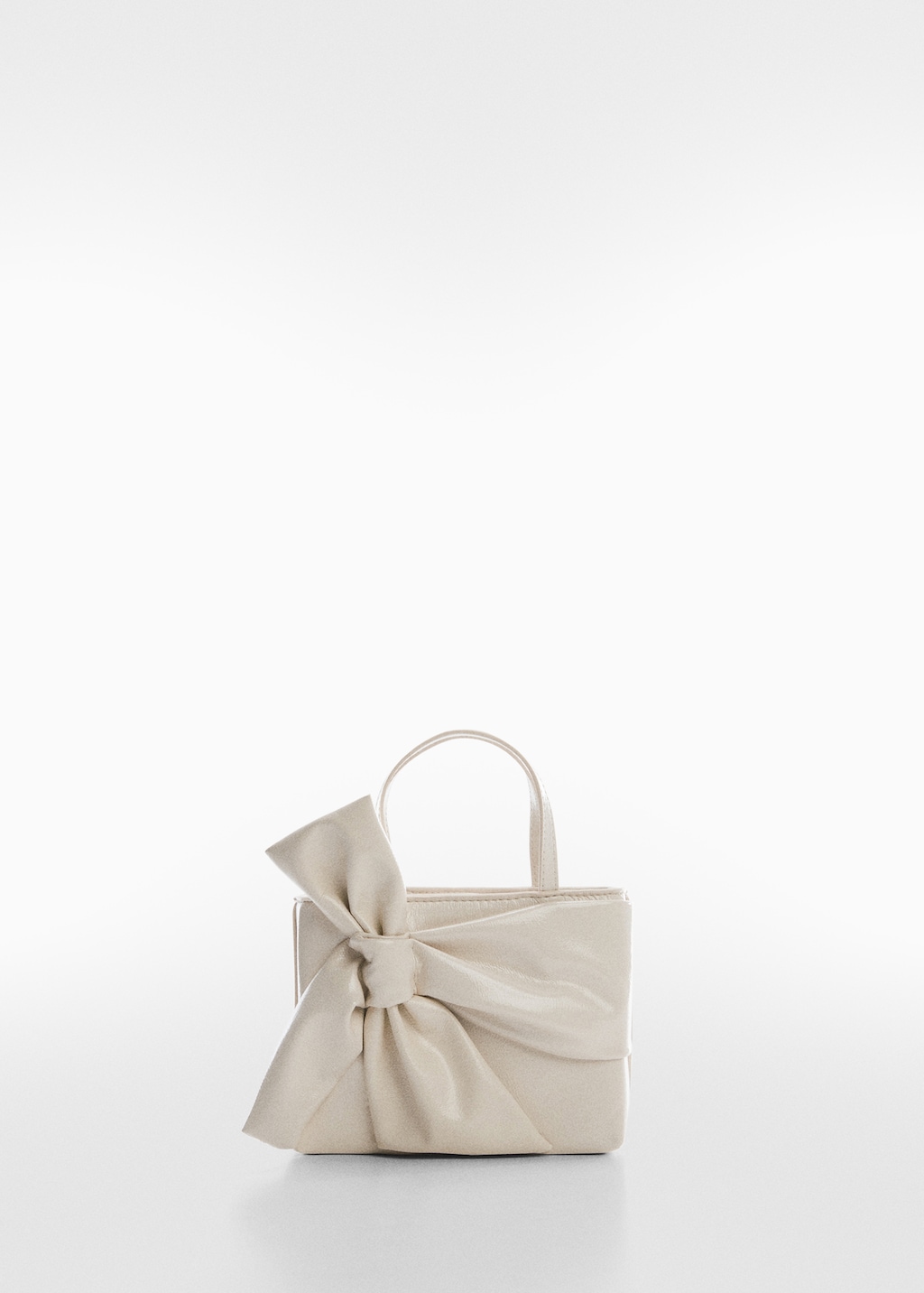 Mango bow bucket bag sale