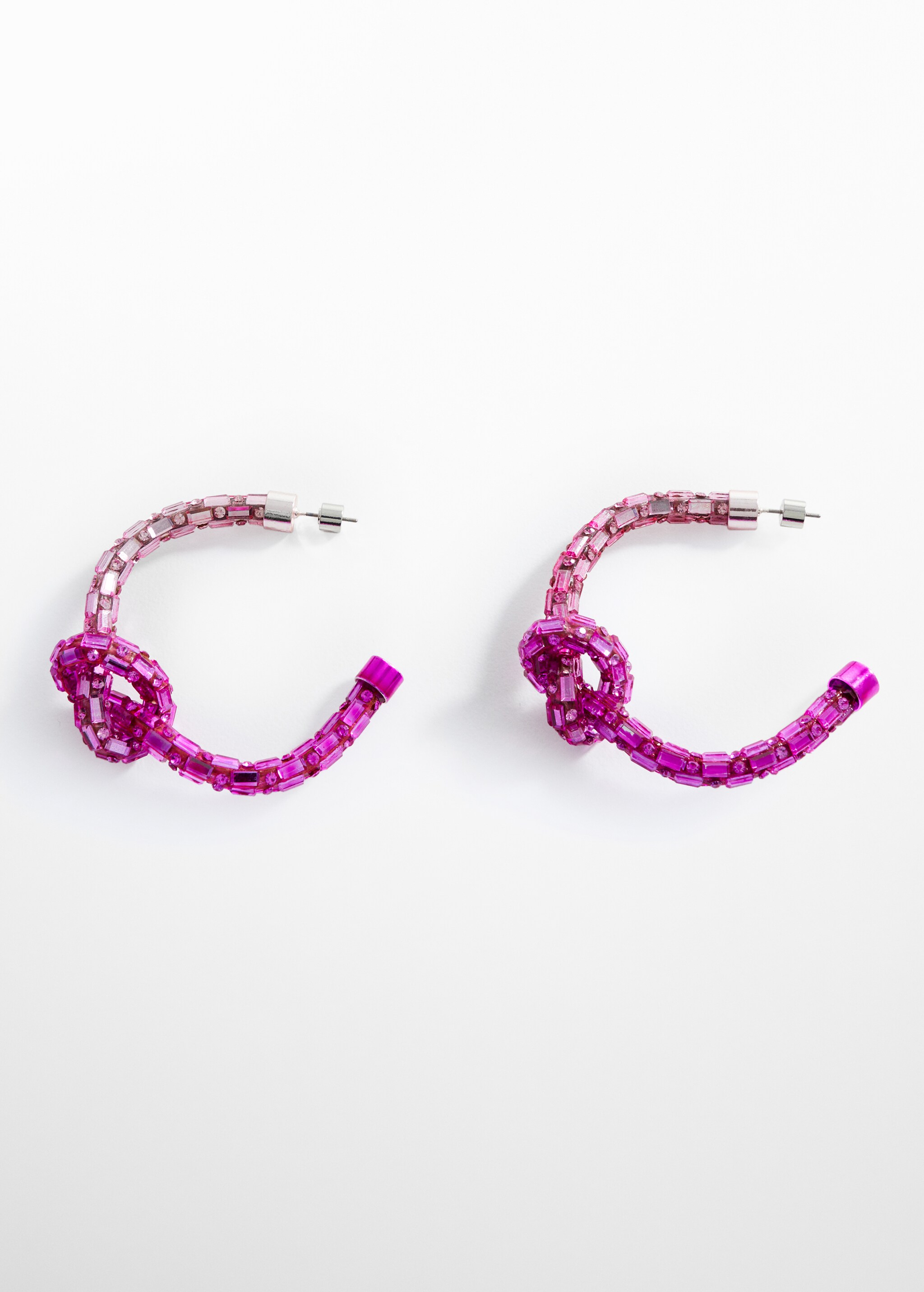 Pendientes aros strass - Article without model