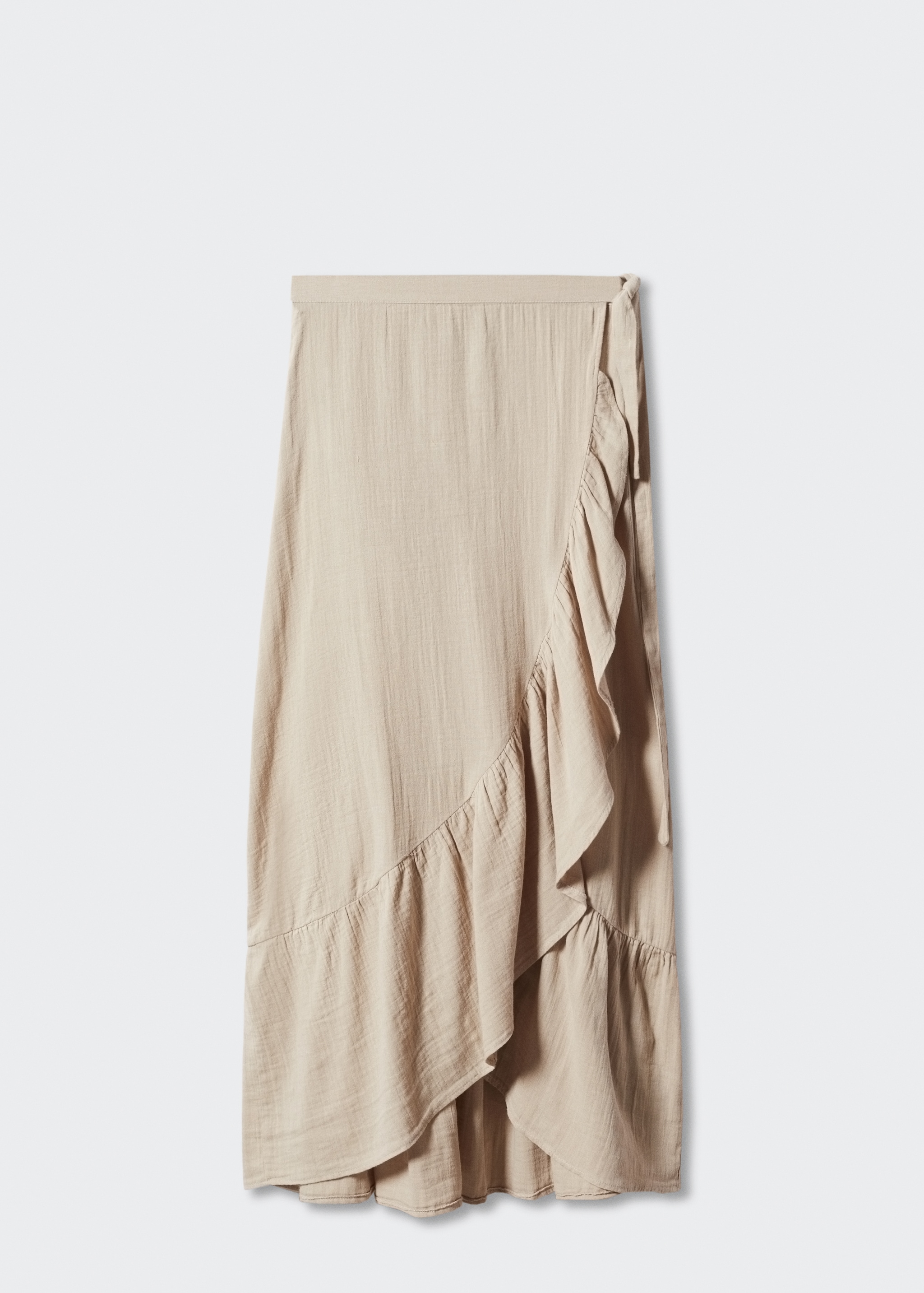 Textured criss-cross skirt - Articol fără model