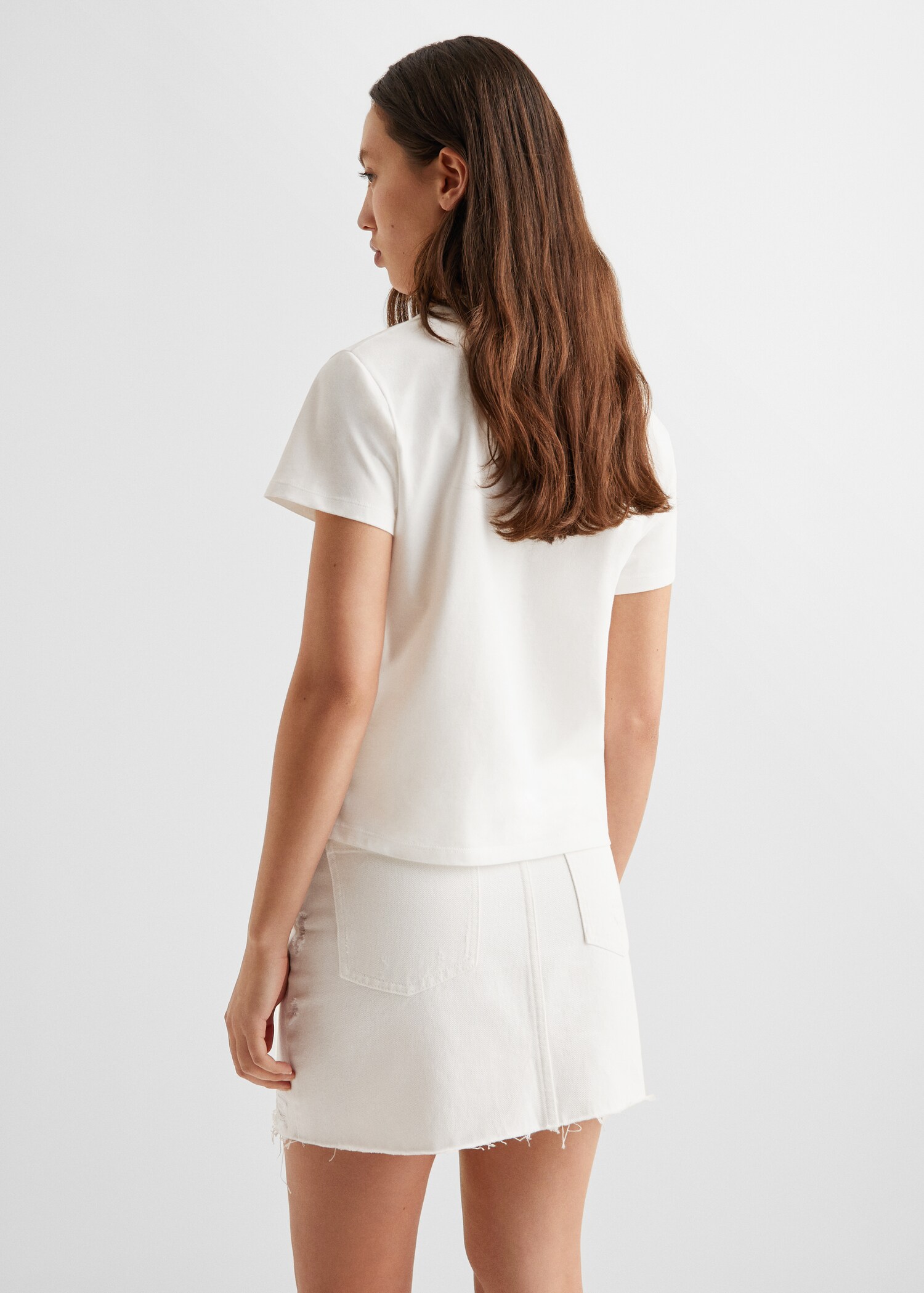 Camiseta estampada algodón - Reverso del artículo