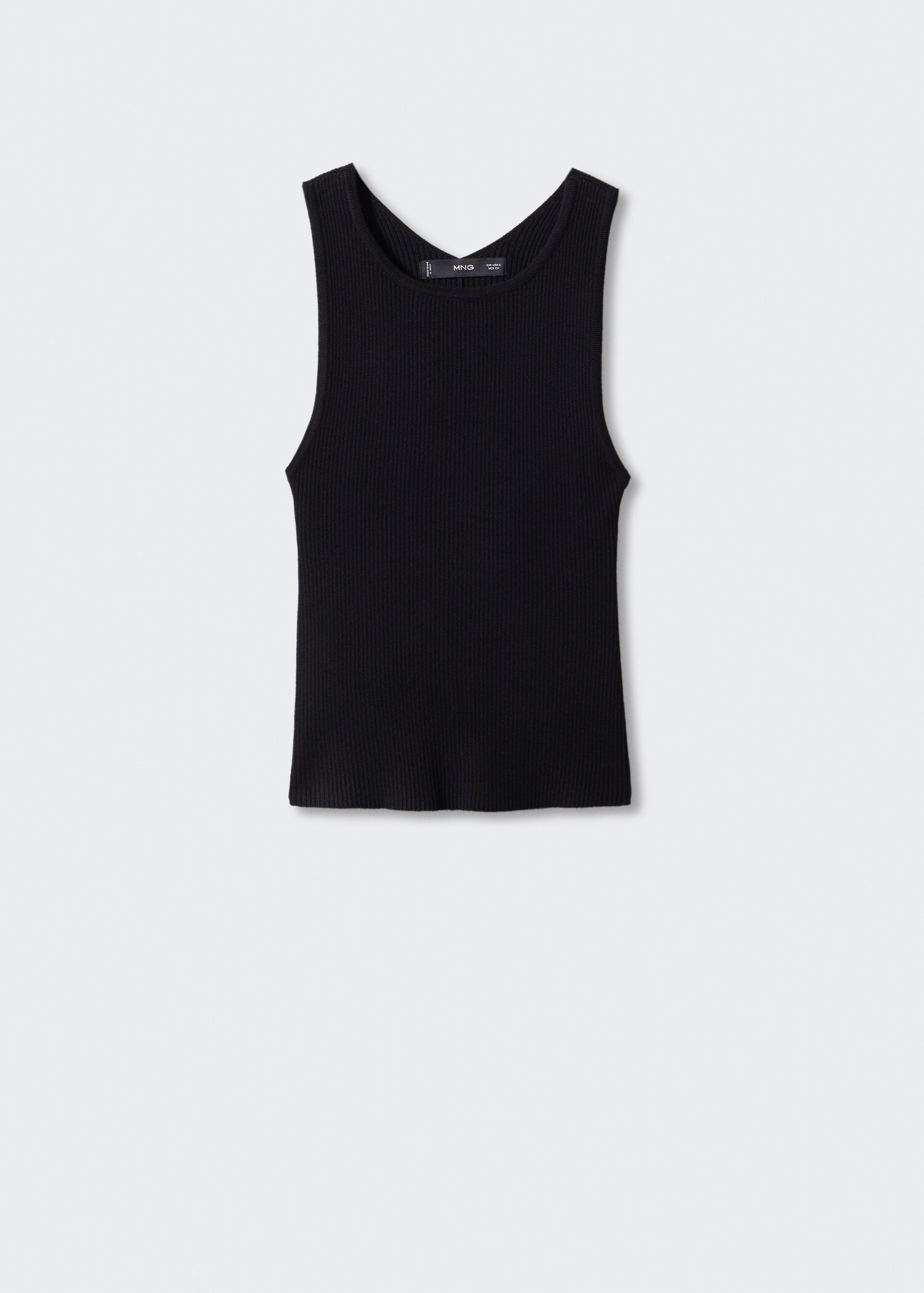 Top maille dos nu - Article sans modèle