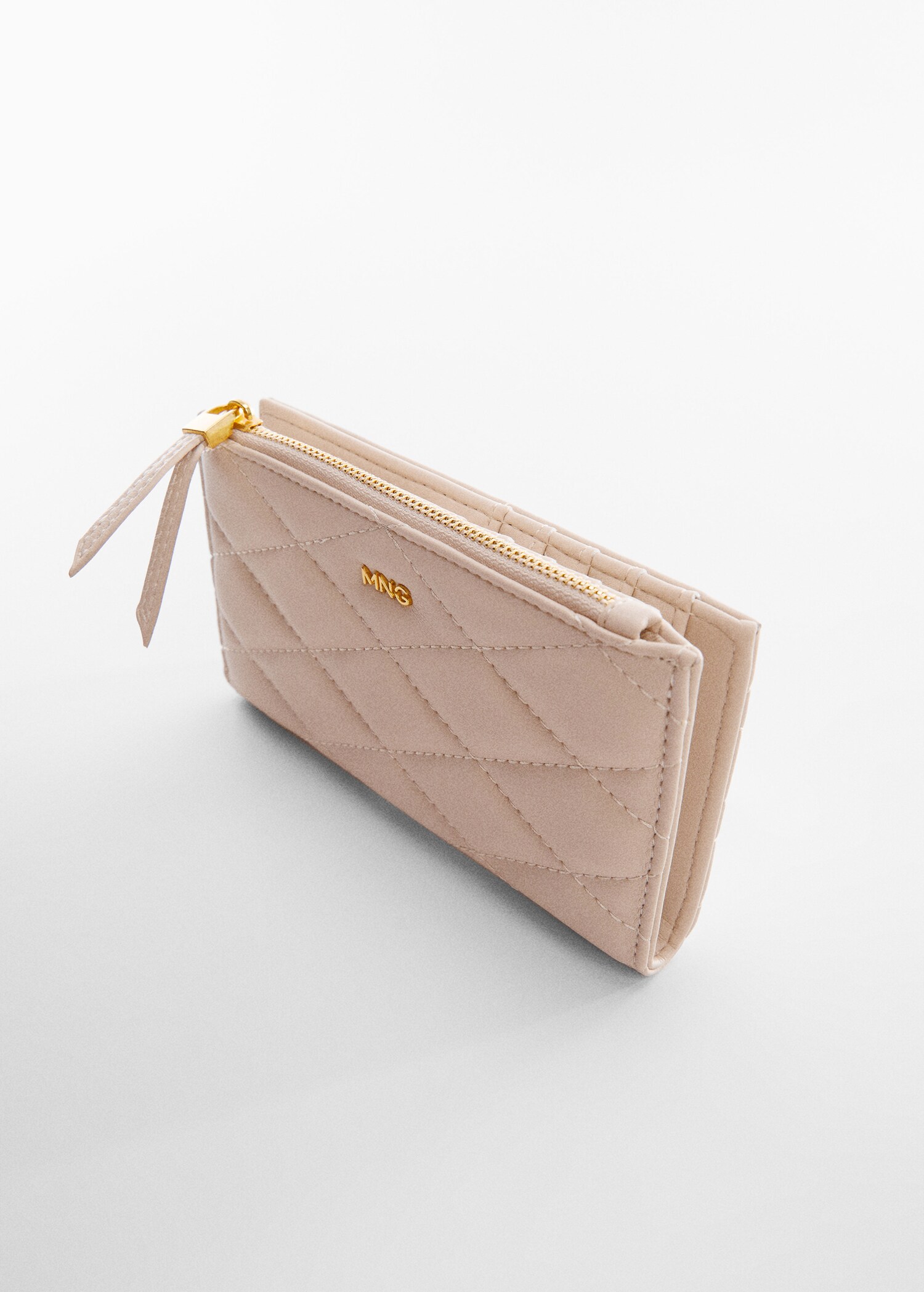 Quilted cardholder with logo - Details of the article 1