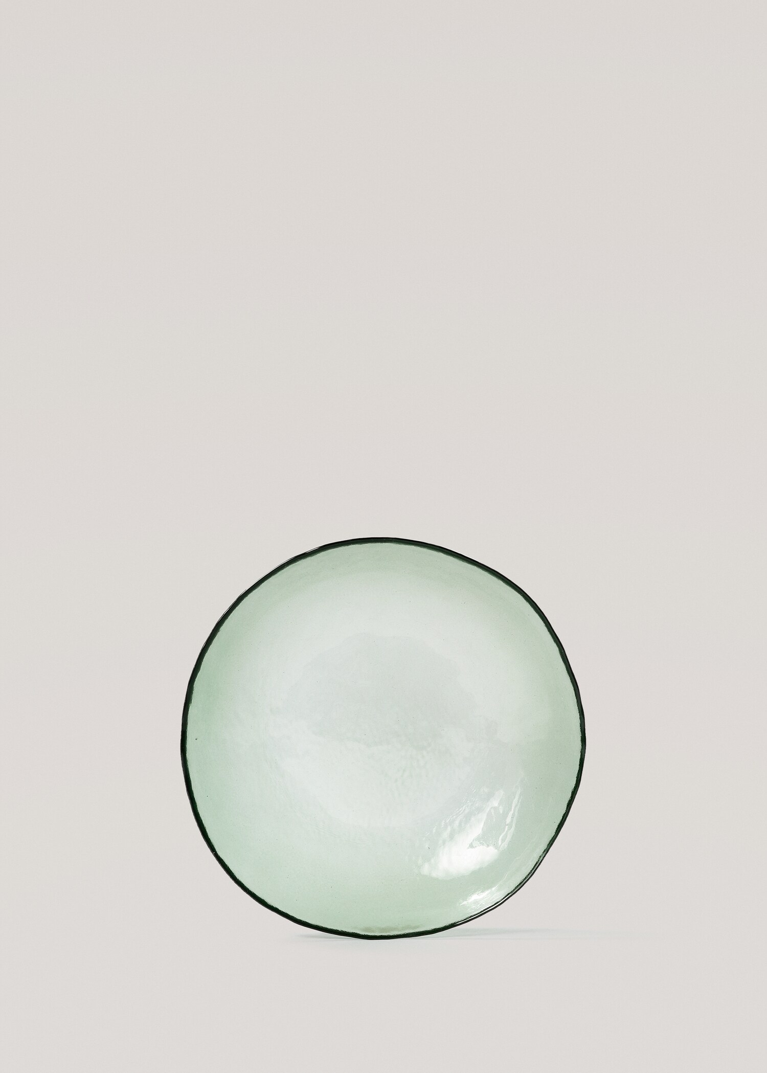 100% glass deep plate - Article without model