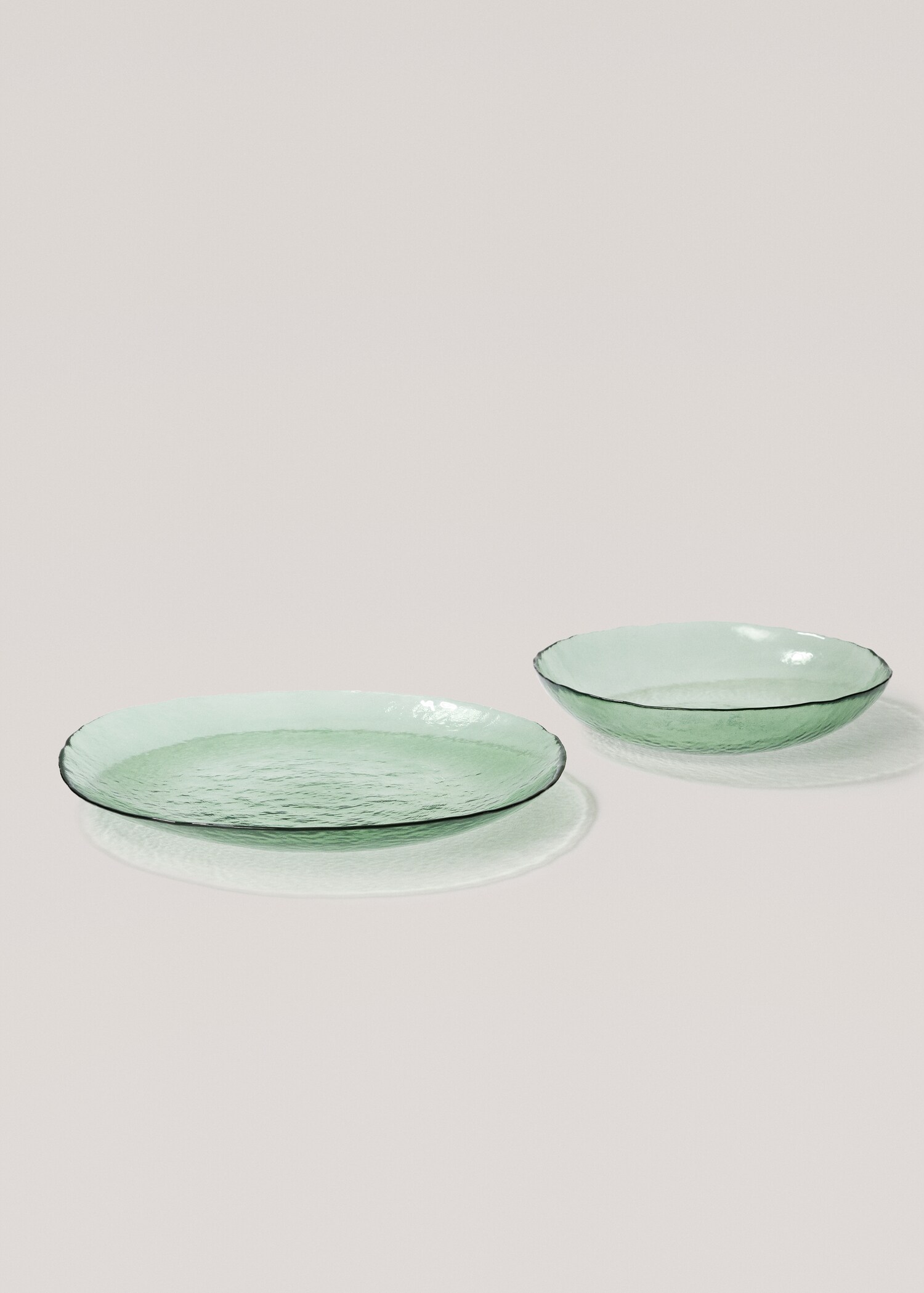 100% glass deep plate - Details of the article 3
