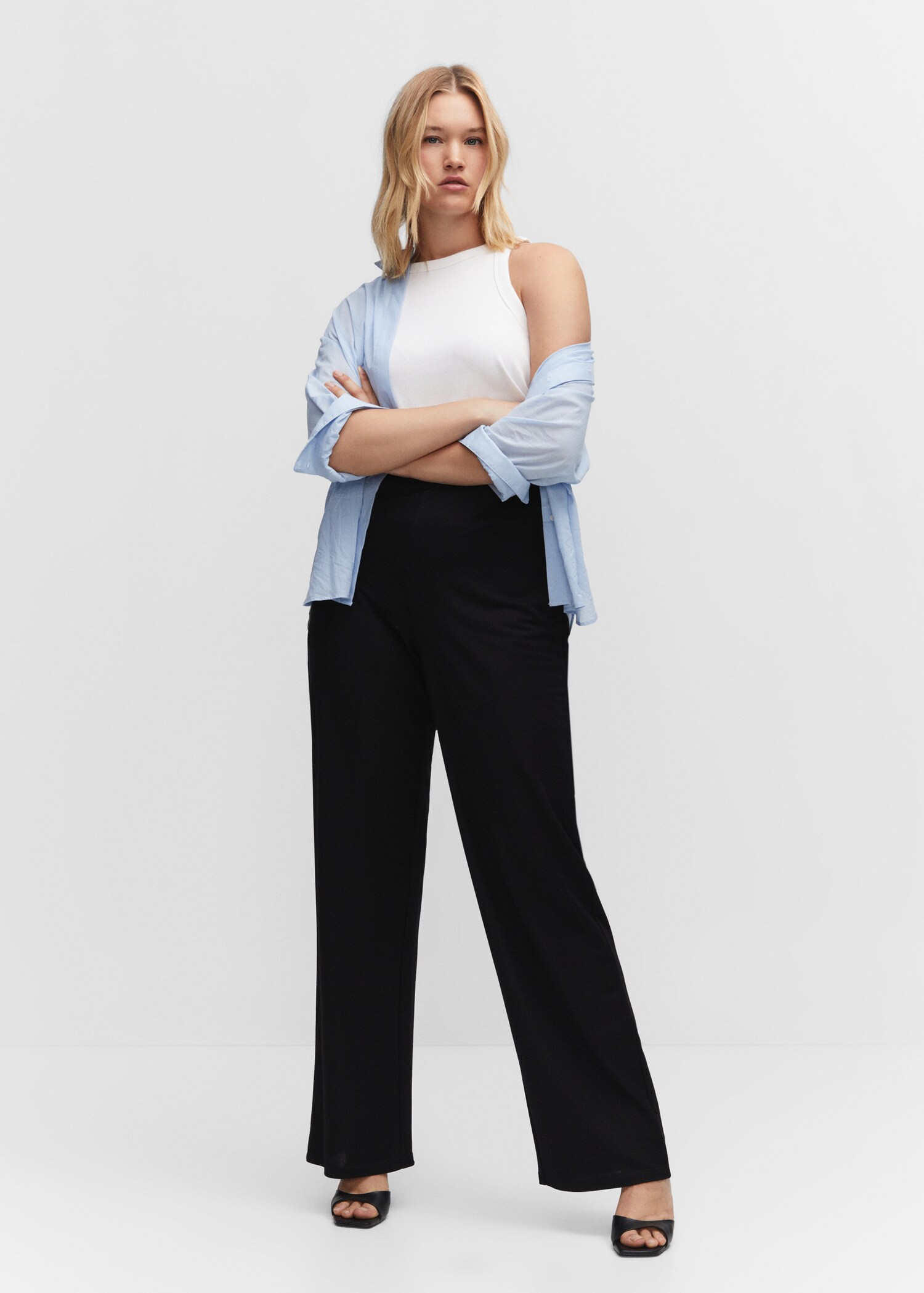 Pantalon maille wideleg - Détail de l'article 3