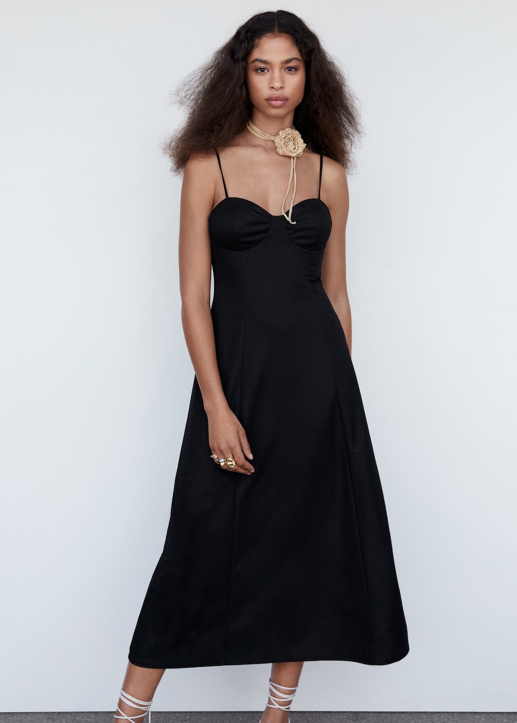 Robe bustier mango sale