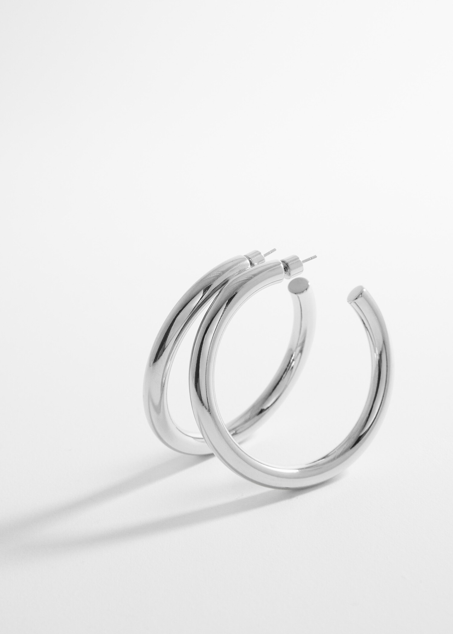 Hoop earrings - Medium plane