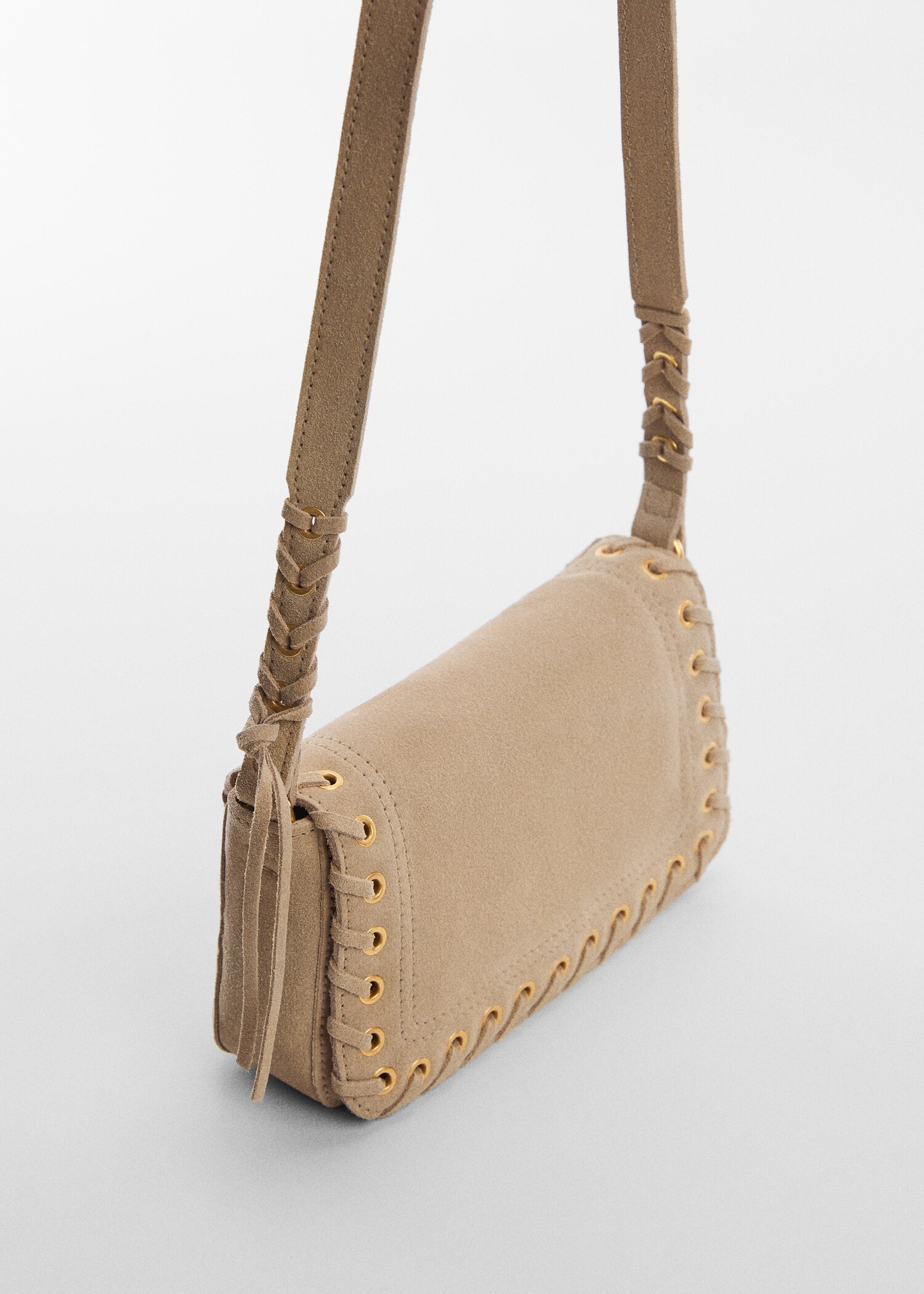 Sac clouté cuir - Plan moyen