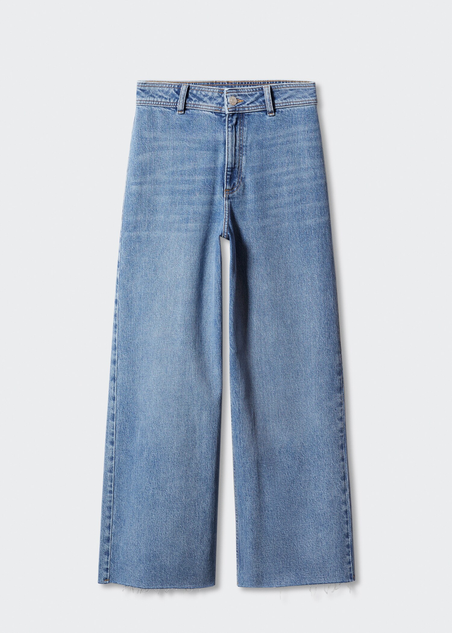 Jean style jupe-culotte Catherin taille haute - Article sans modèle