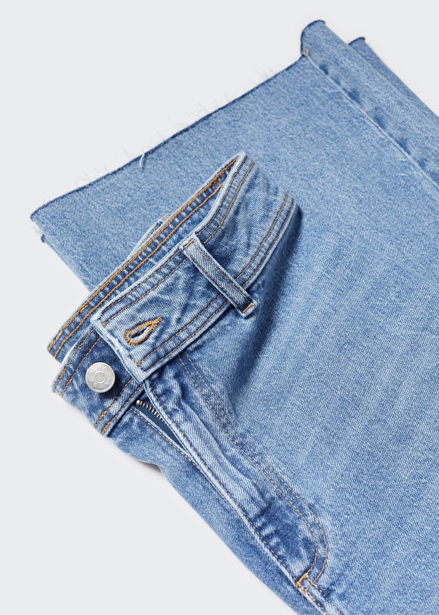 Jean style jupe-culotte Catherin taille haute - Détail de l'article 8