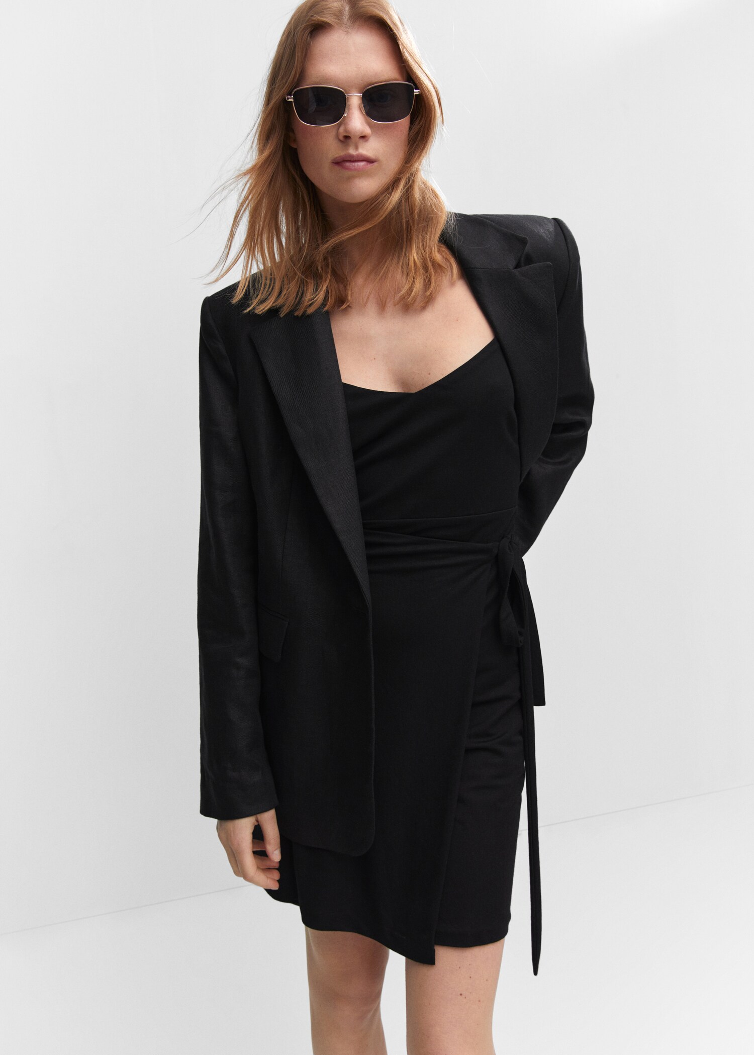 Robe cache-cœur nœud - Détail de l'article 2