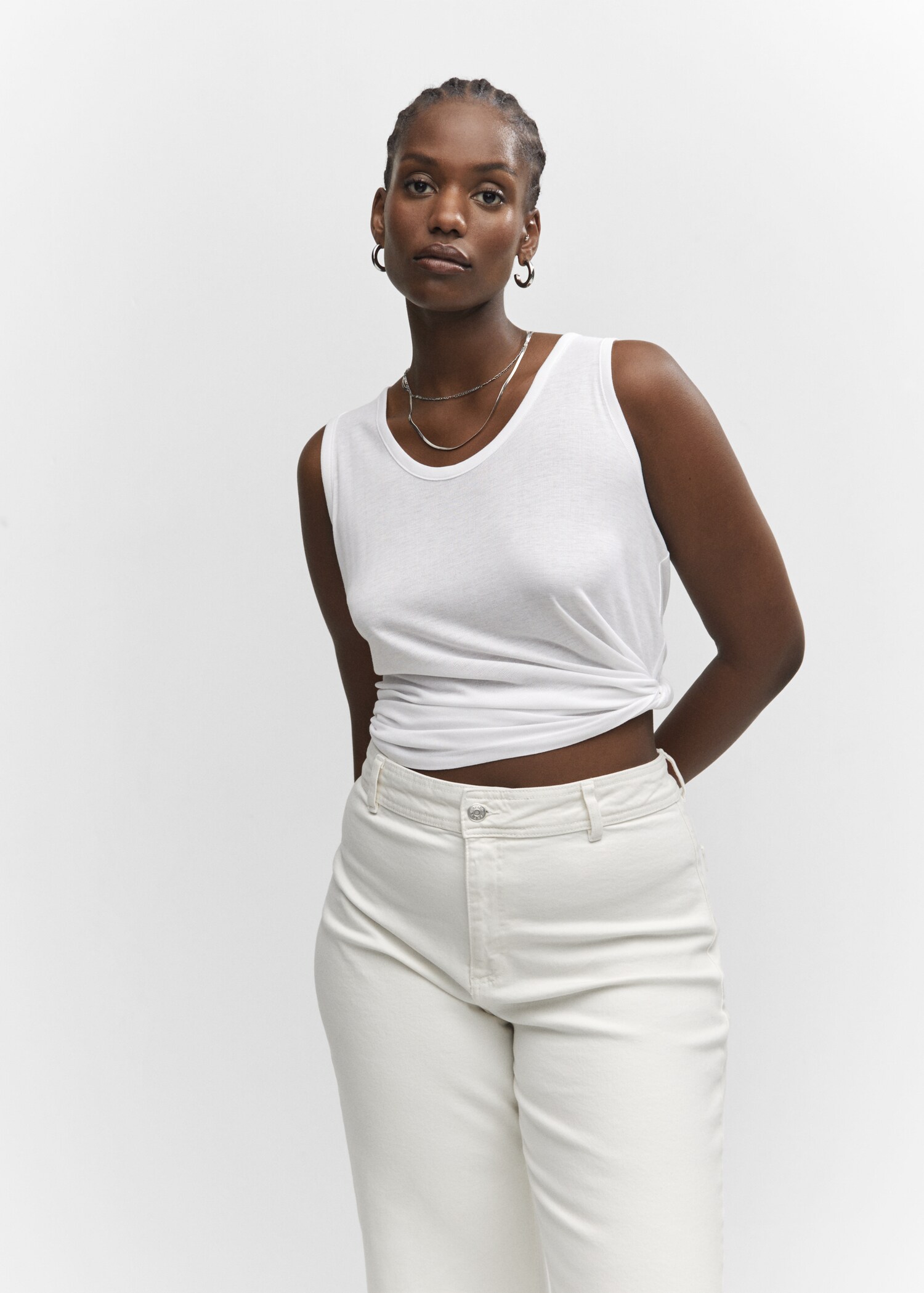 Jeans Catherin culotte tiro alto - Detalle del artículo 5
