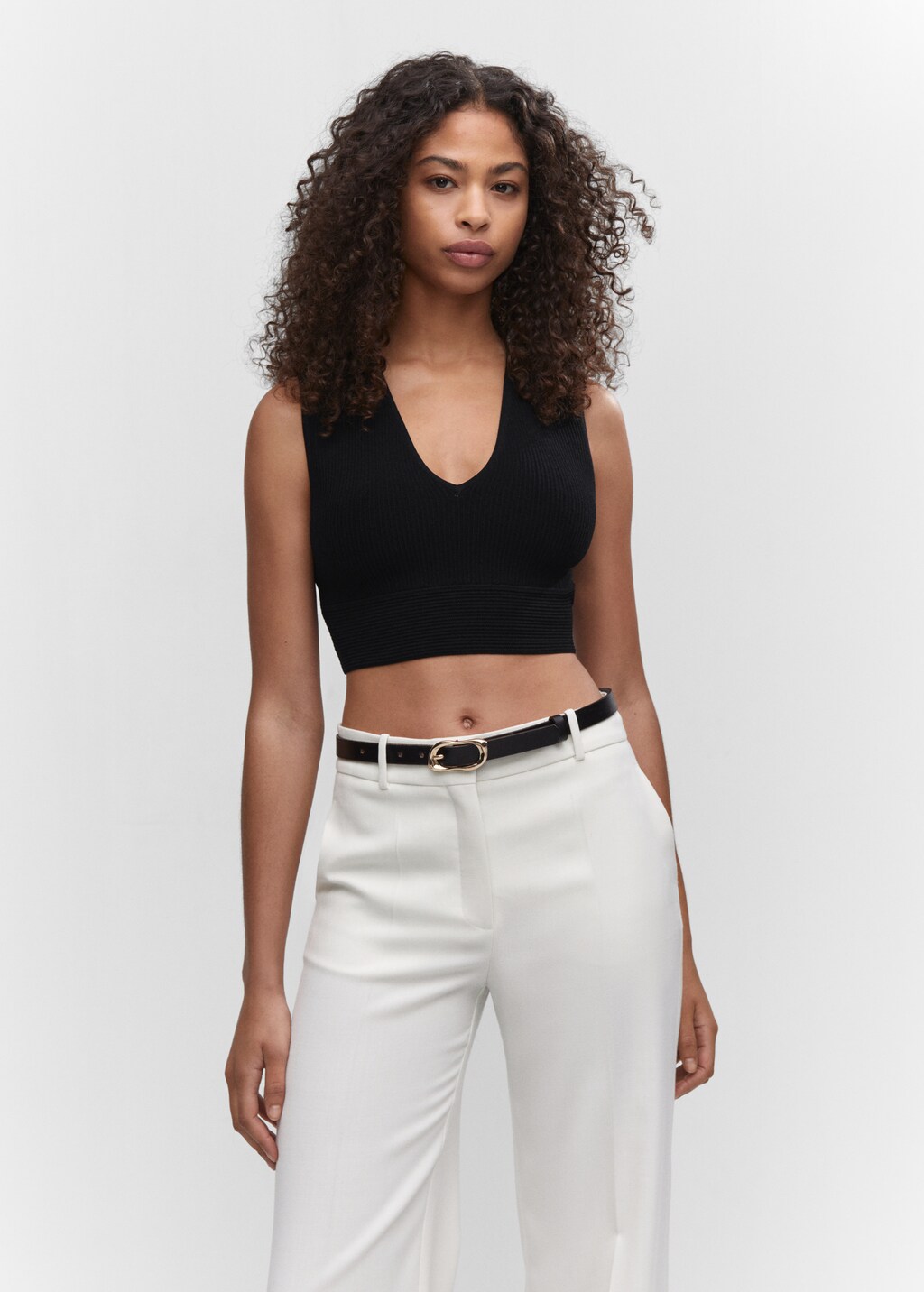 Top crop canale Mujer MNG Bolivia