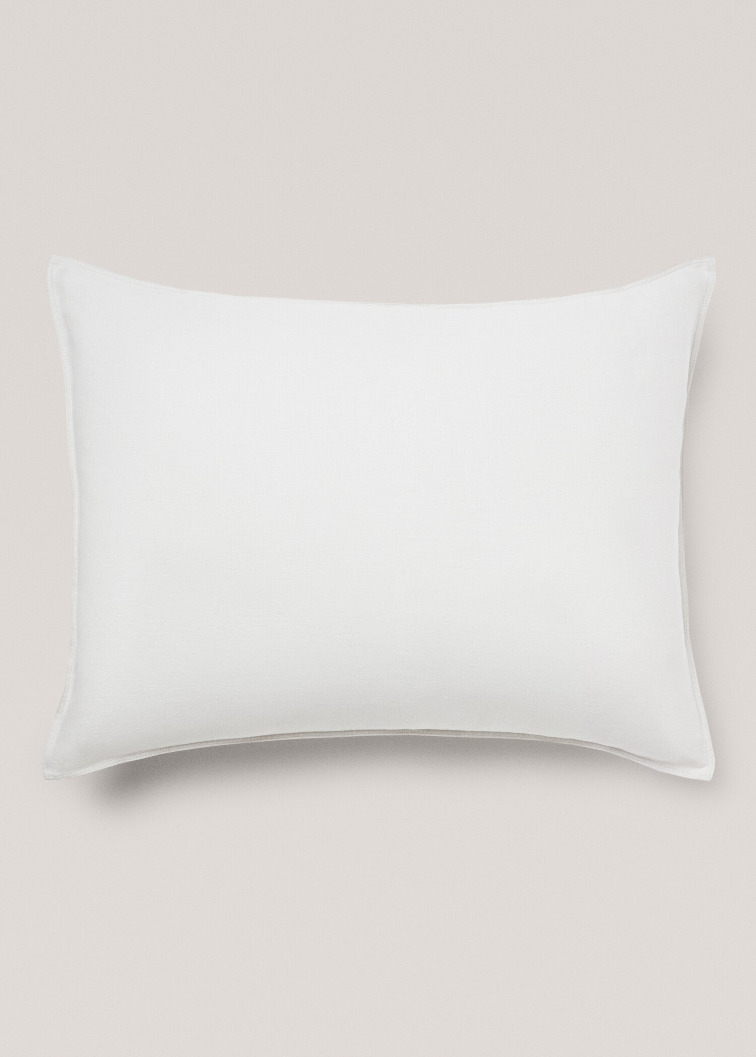 Housse de coussin 100 % lin unie 70x90 cm - Article sans modèle