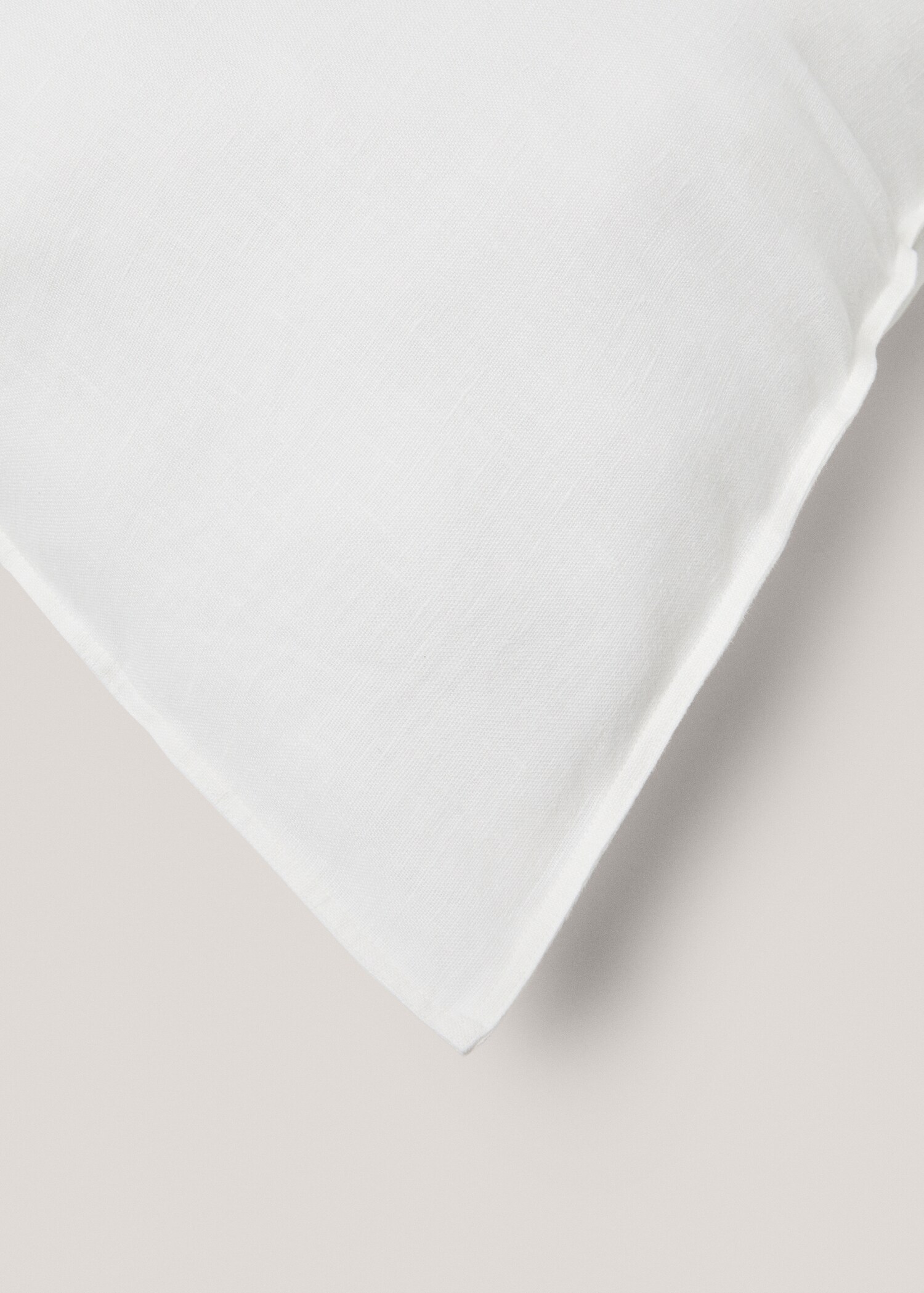 Housse de coussin 100 % lin unie 70x90 cm - Détail de l'article 2