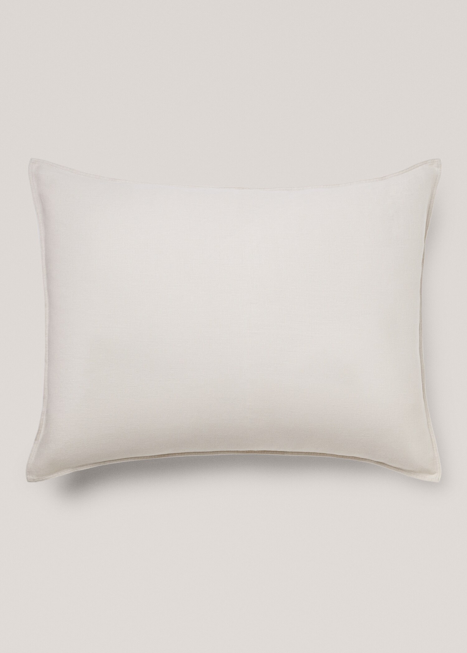 Housse de coussin 100 % lin unie 70x90 cm - Article sans modèle