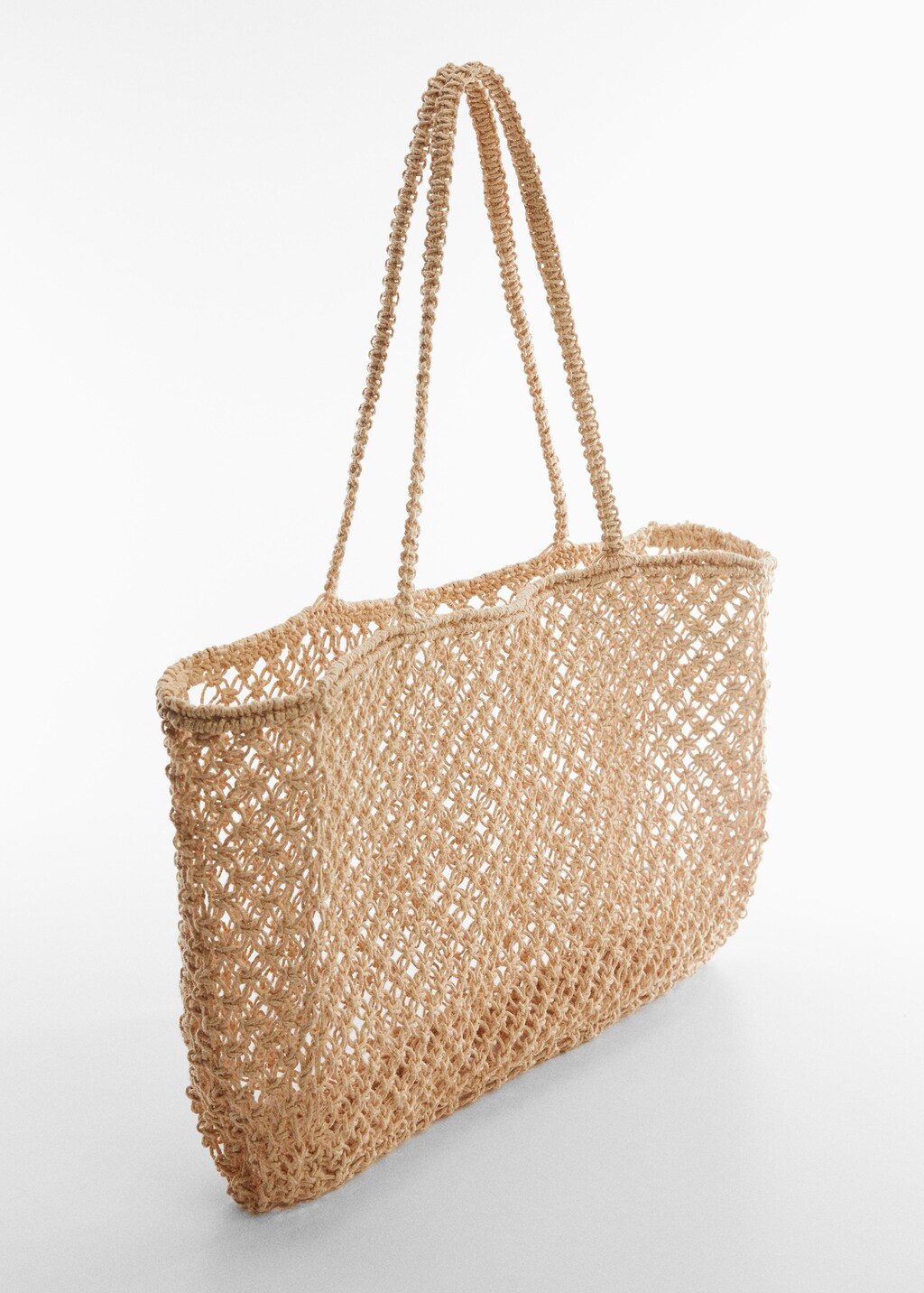 Braided shopper bag Teen MANGO Georgia