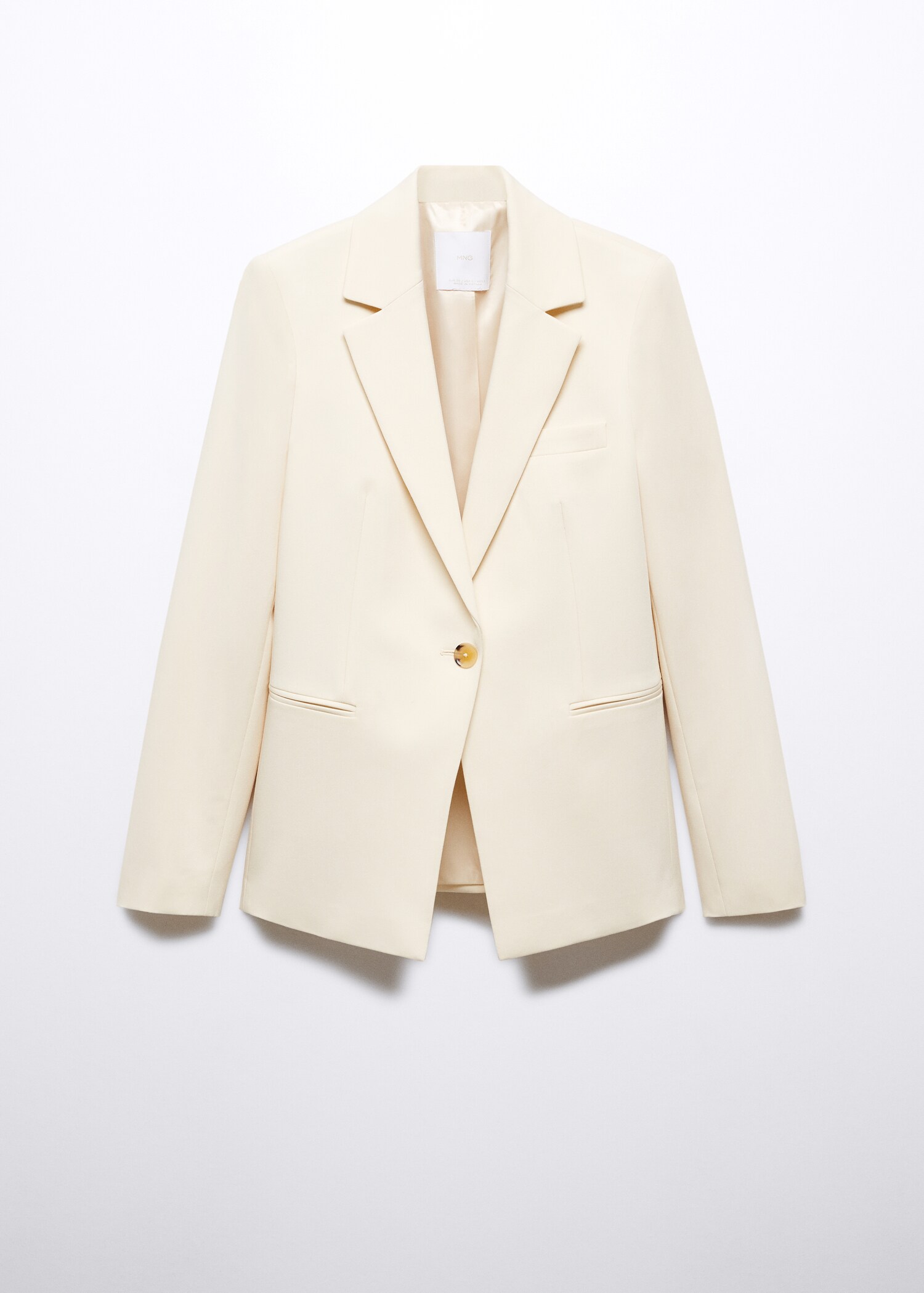 Fitted suit jacket - Article without model