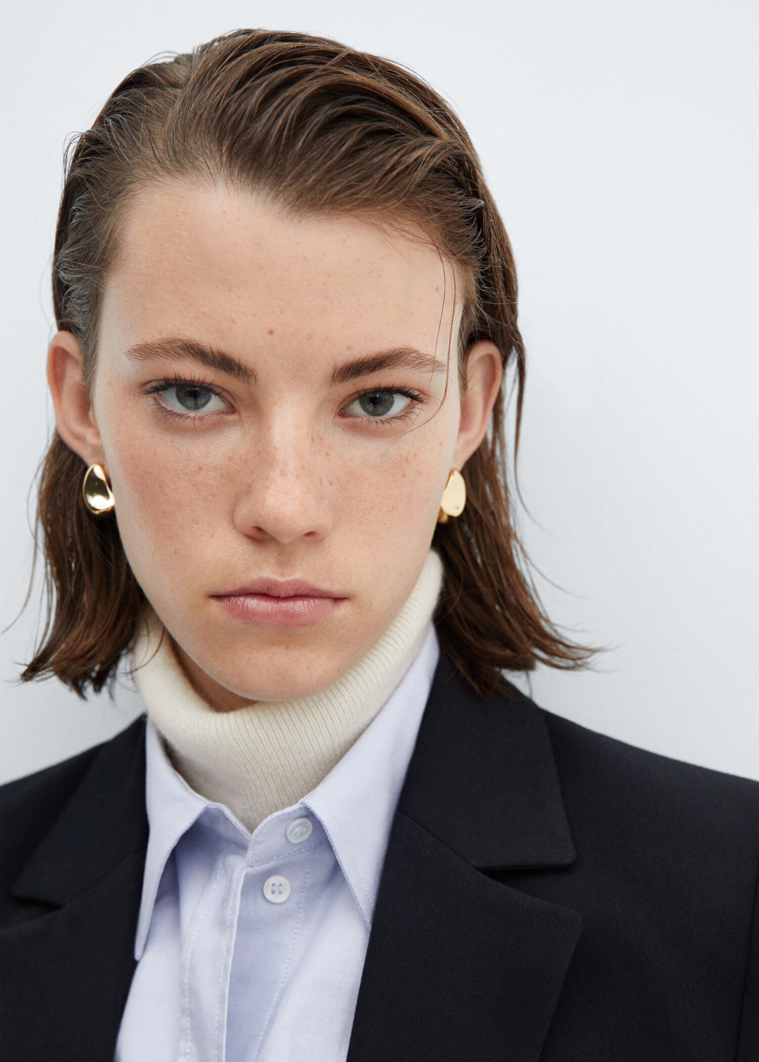 Fitted suit blazer - Details of the article 1
