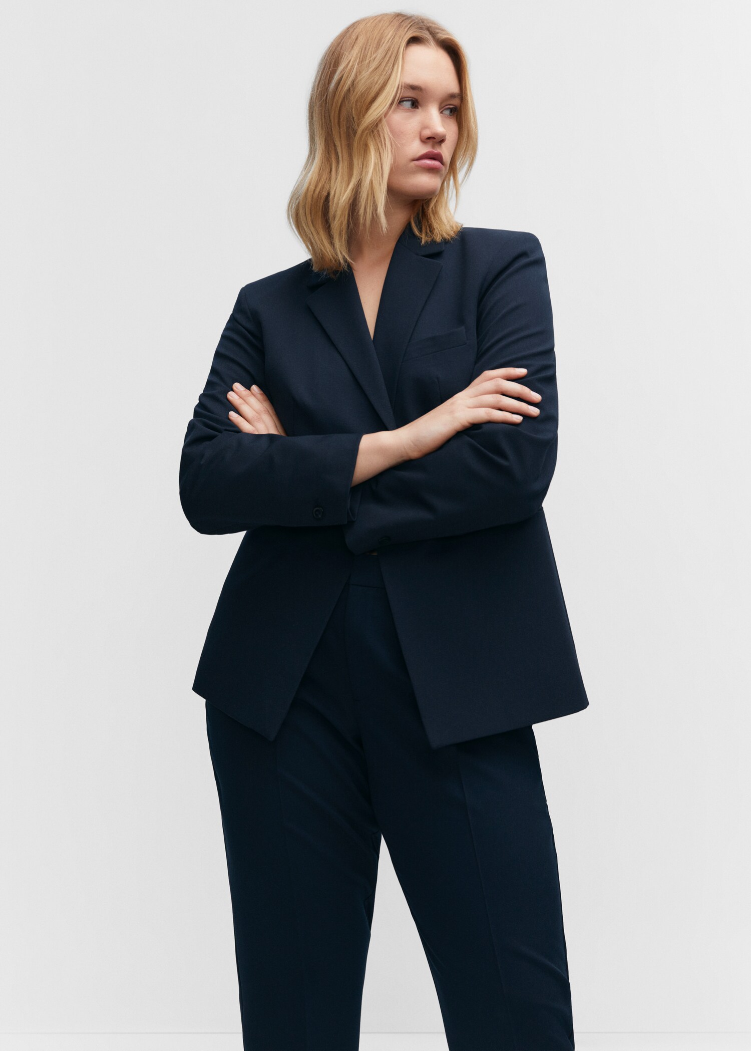 Fitted suit blazer - Details of the article 5