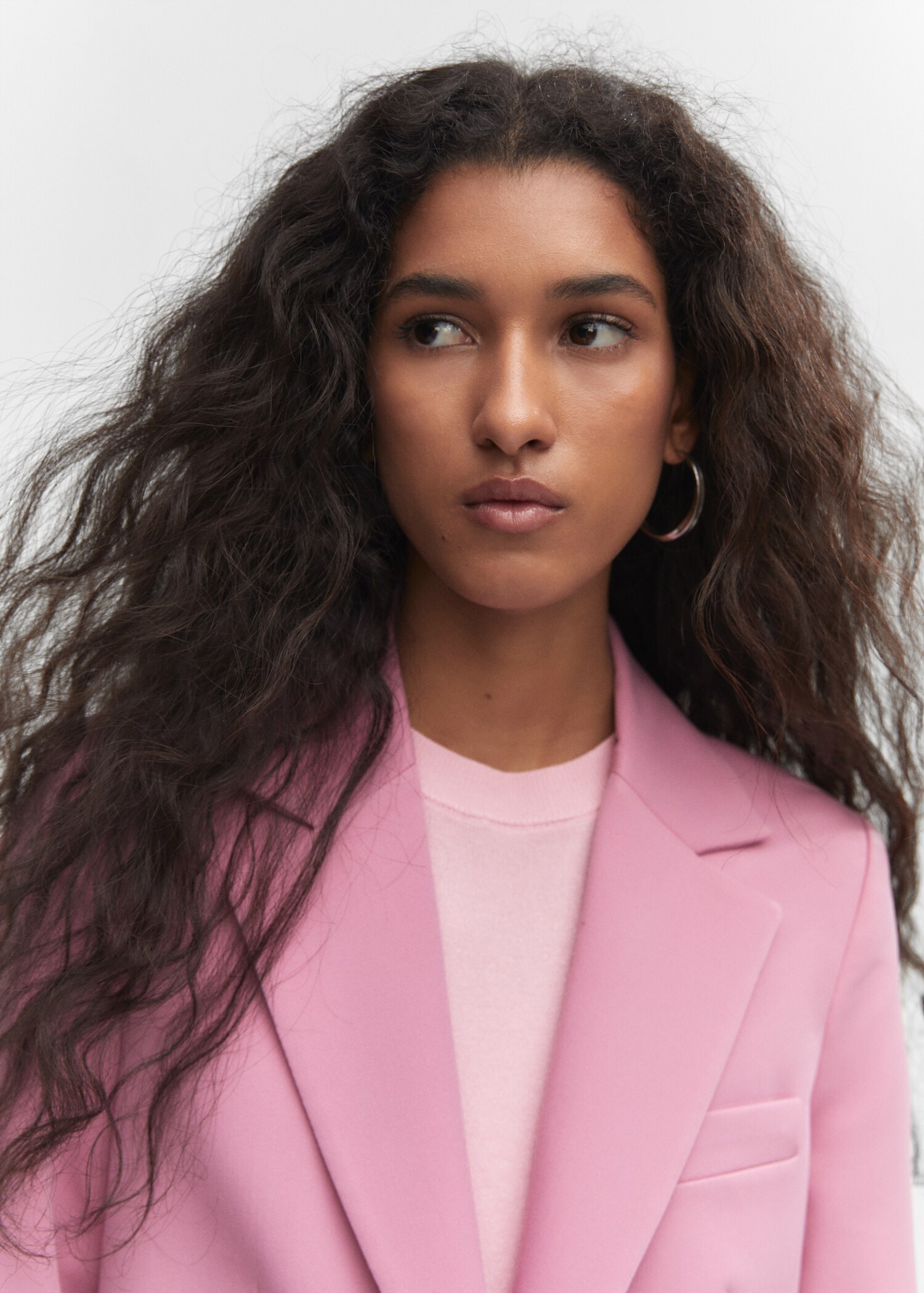 Fitted suit blazer - Details of the article 1