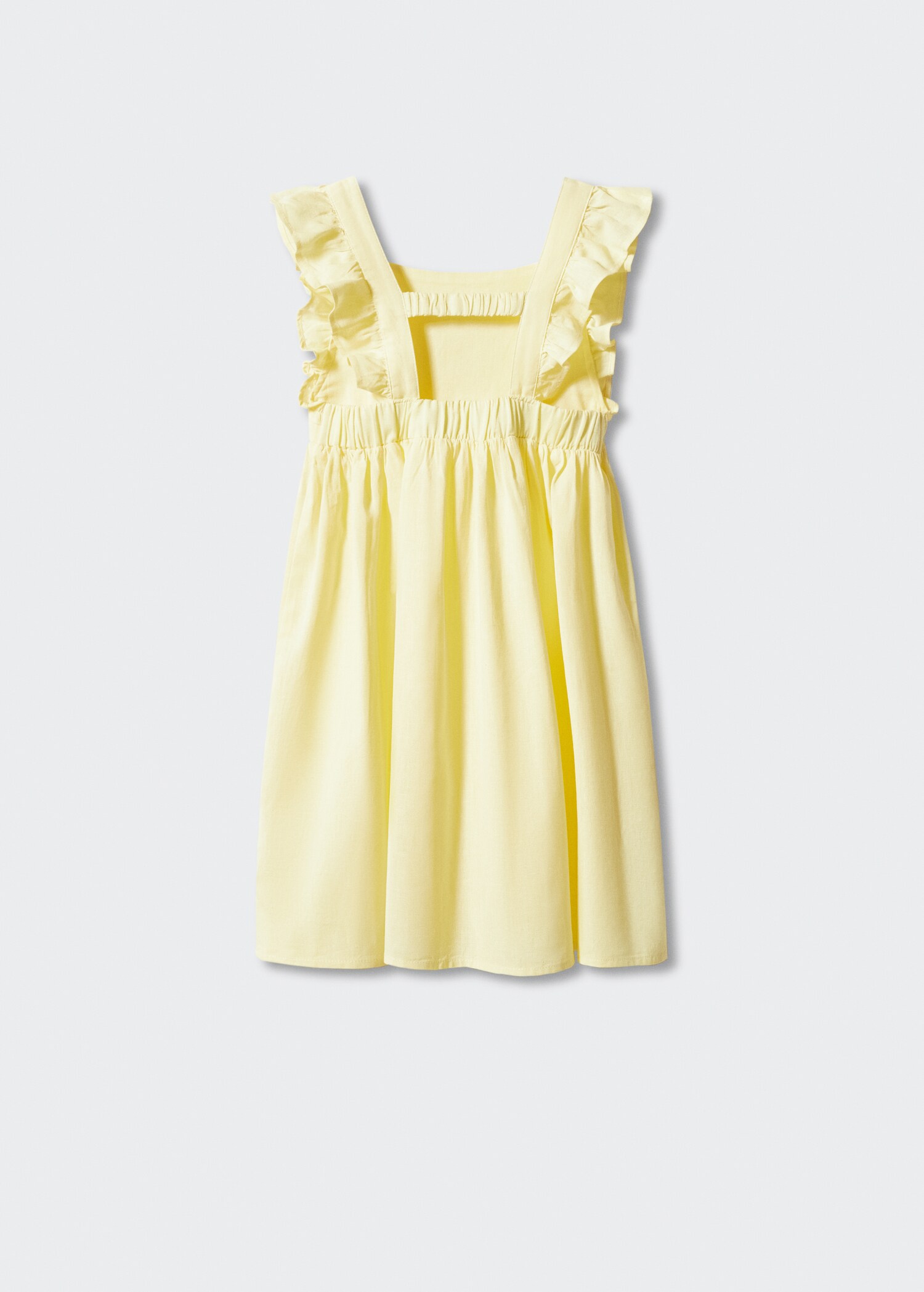 Vestit lli detall frunzit - Revers de l'article