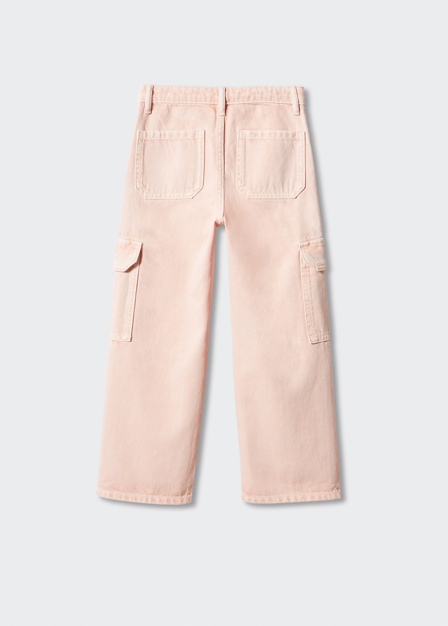 Cotton cargo pants - Reverse of the article