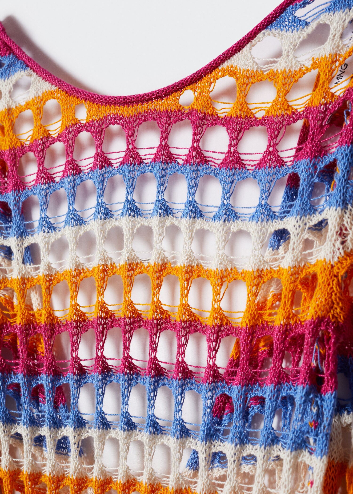 Vestido crochet multicolor - Detalle del artículo 8