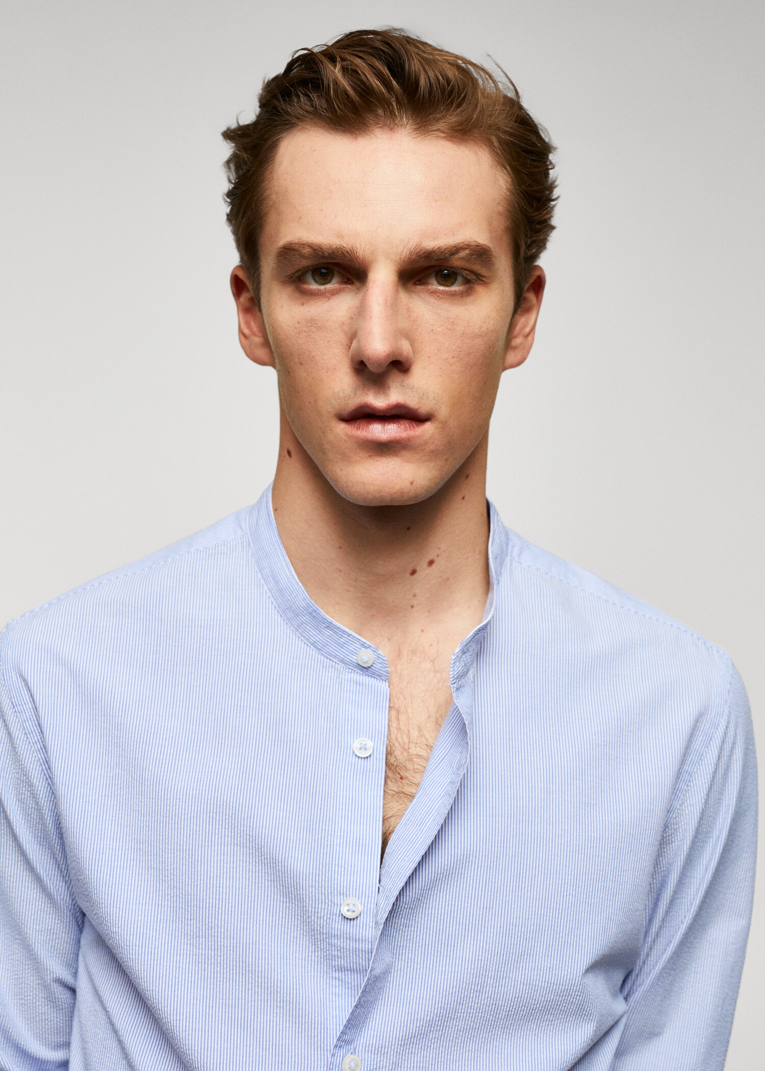 Chemise coton seersucker milleraies - Détail de l'article 1
