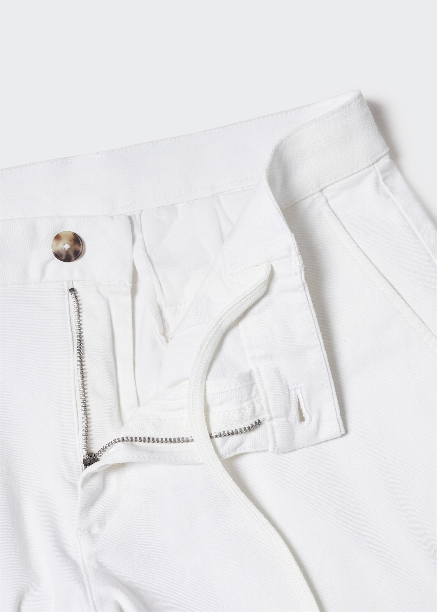 Celana panjang katun crop tapered - Rincian barang 8