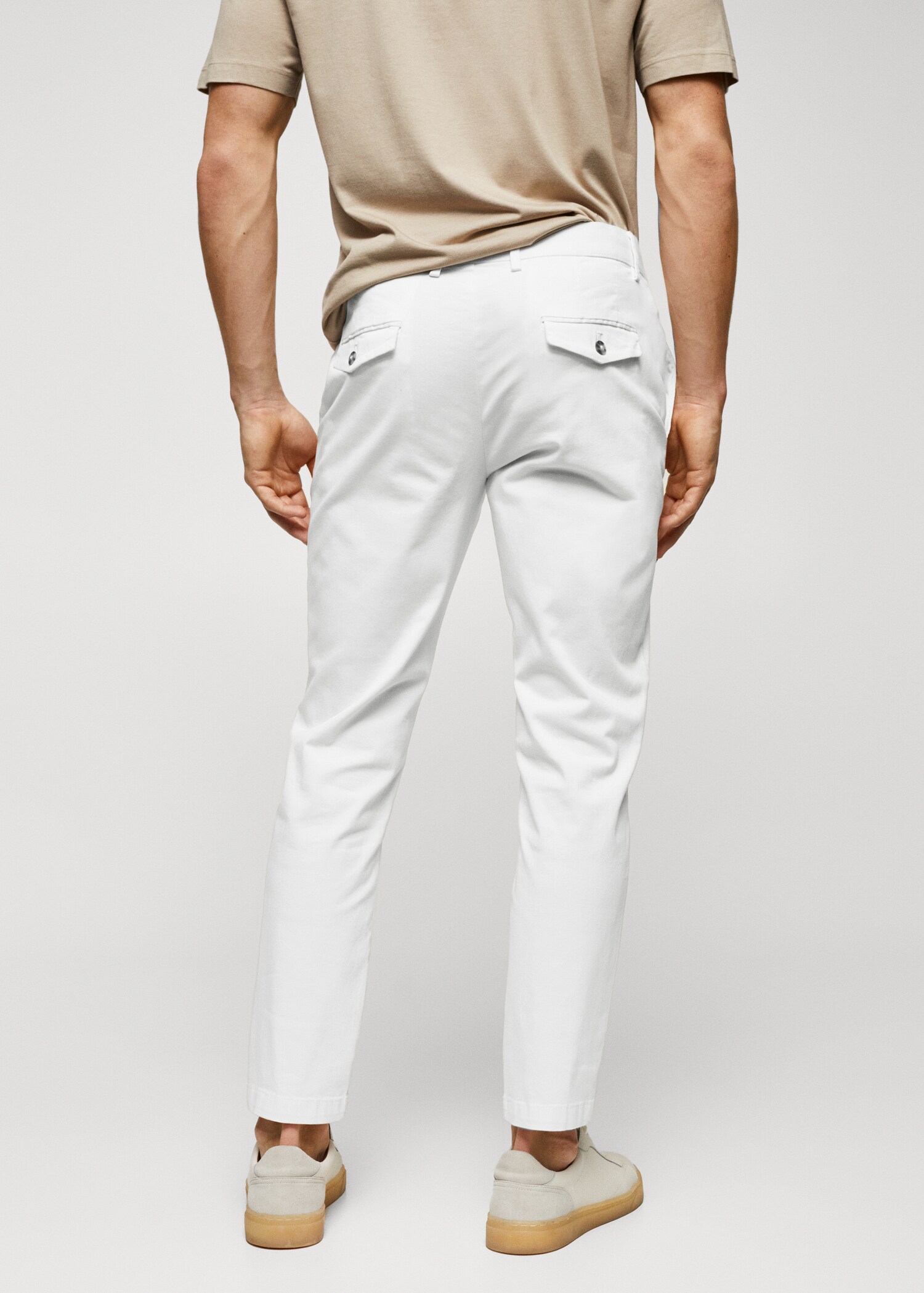 Celana panjang katun crop tapered - Versi terbalik dari barang