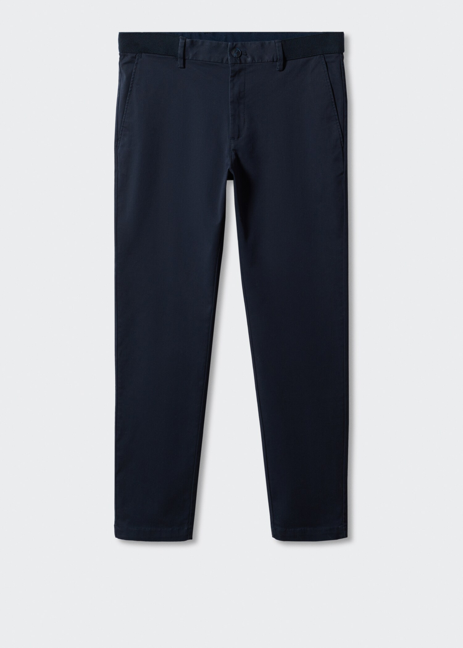 Celana panjang katun crop tapered - Barang tanpa model