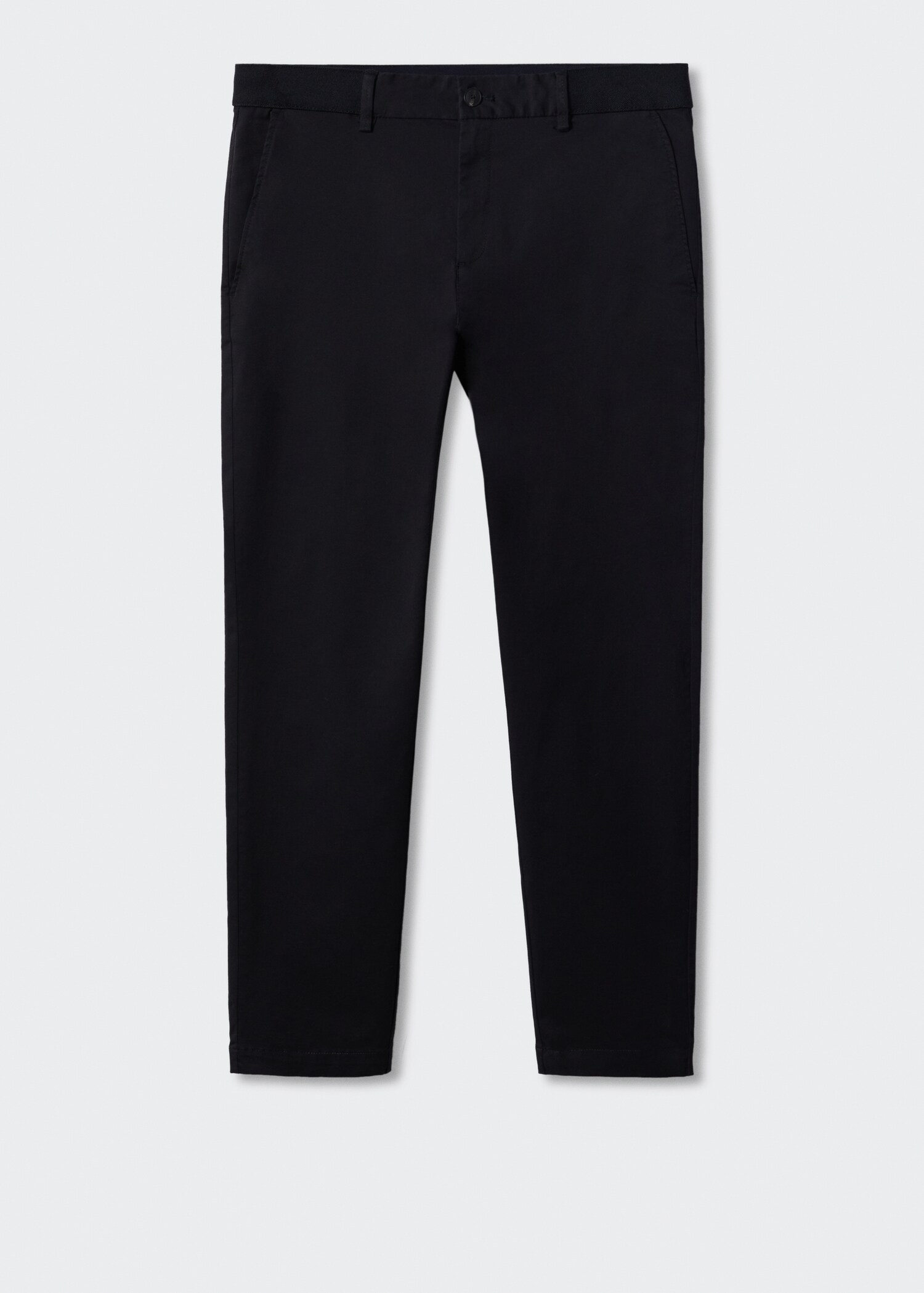 Celana panjang katun crop tapered - Barang tanpa model