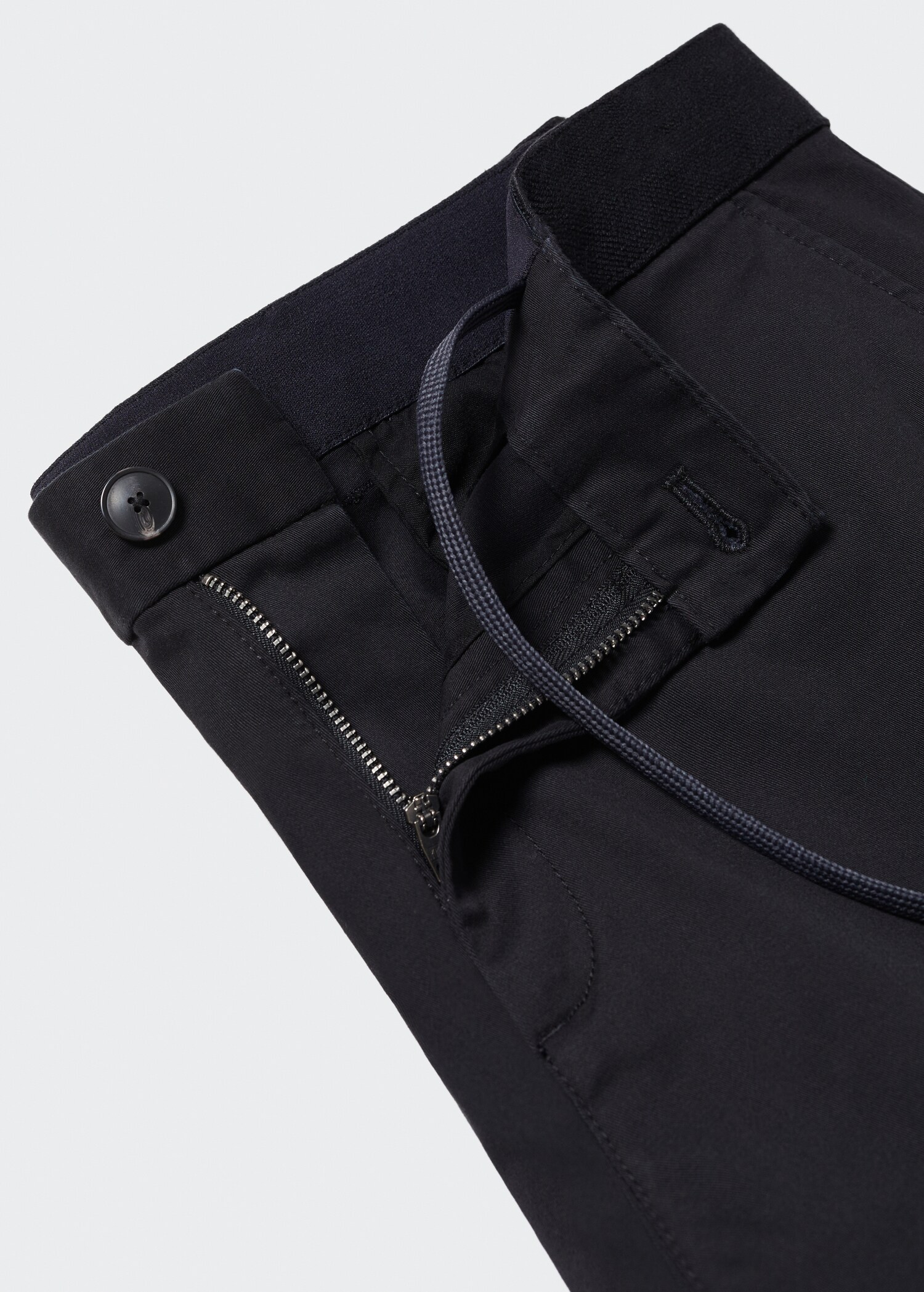 Celana panjang katun crop tapered - Rincian barang 8