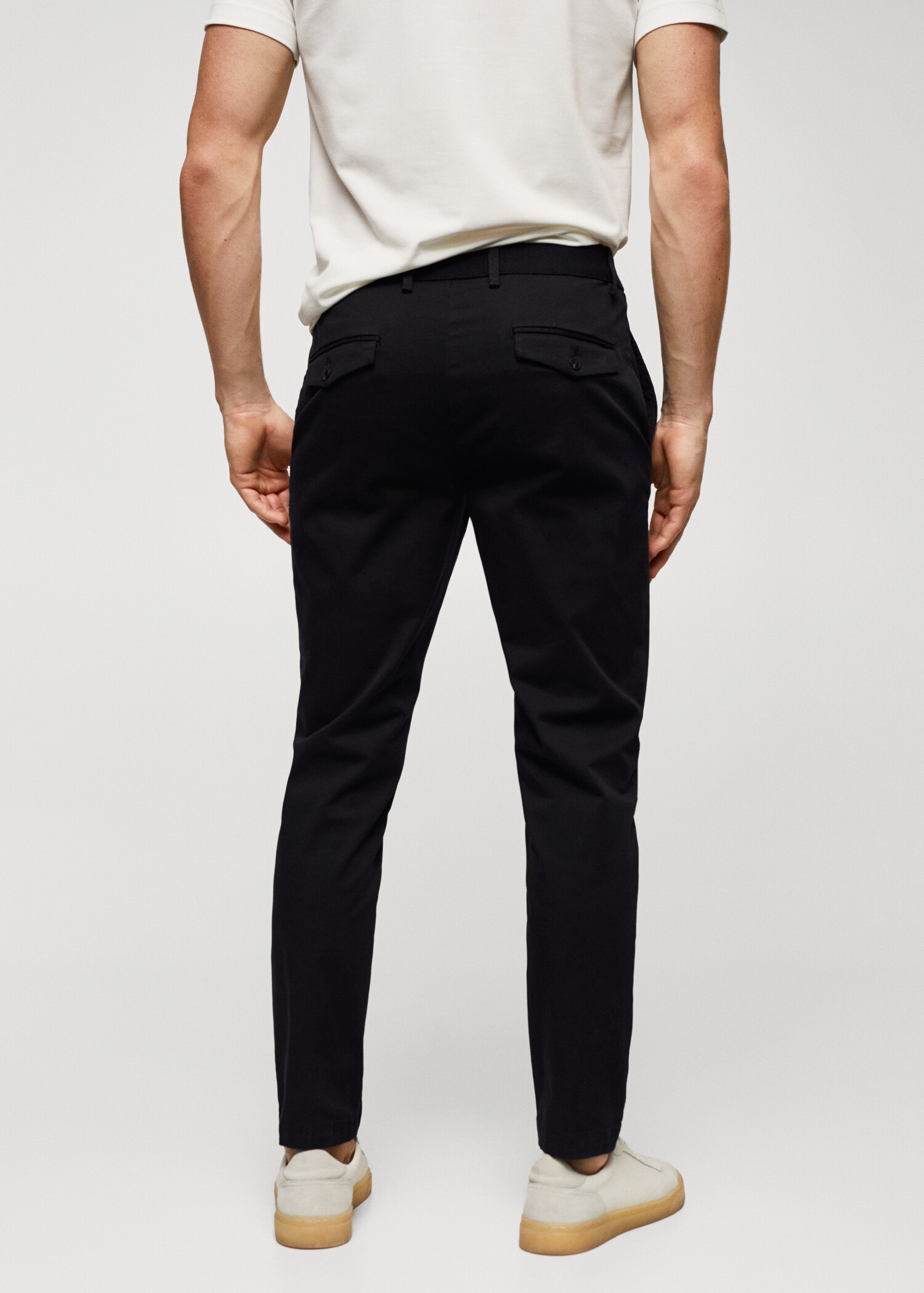 Celana panjang katun crop tapered - Versi terbalik dari barang